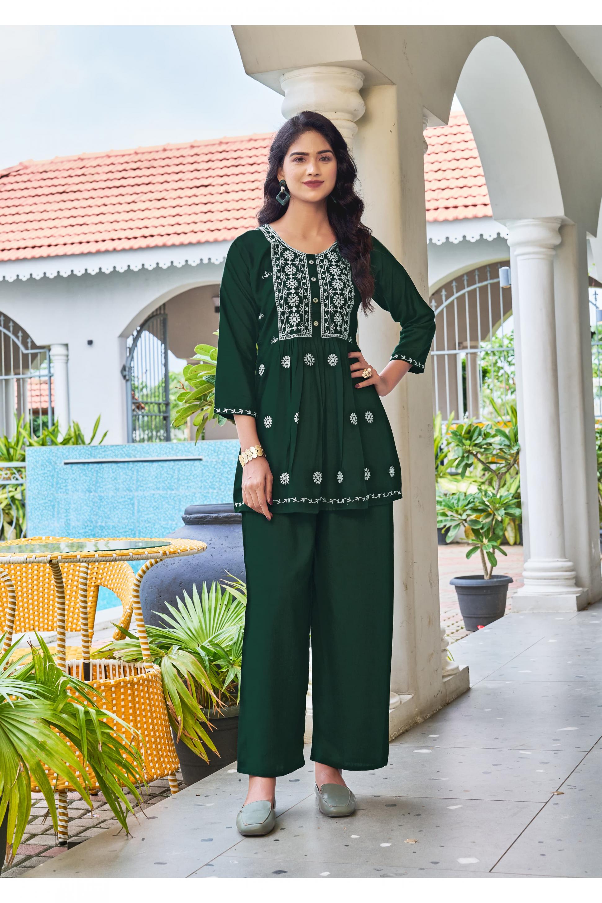 TIPS & TOPS POLO VOL 2 READYMADE RAYON CLASSIC CO-ORD SETS