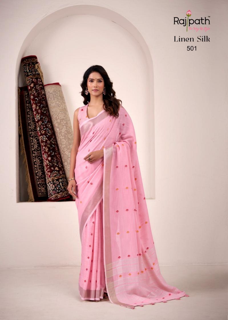 PIRANA SILK BY RAJPATH LINEN SILK SHOP TRENDY SAREE ONLINE 