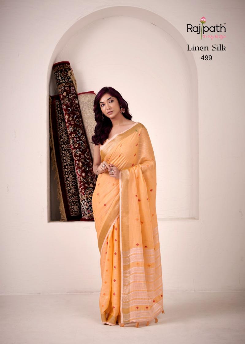 PIRANA SILK BY RAJPATH LINEN SILK SHOP TRENDY SAREE ONLINE 