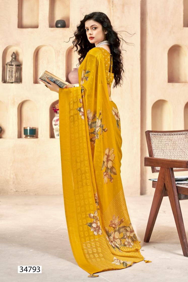 VALLABHI PRINTS RATNAVALI VOL 4  FLORAL PRINT SAREES CATALOG