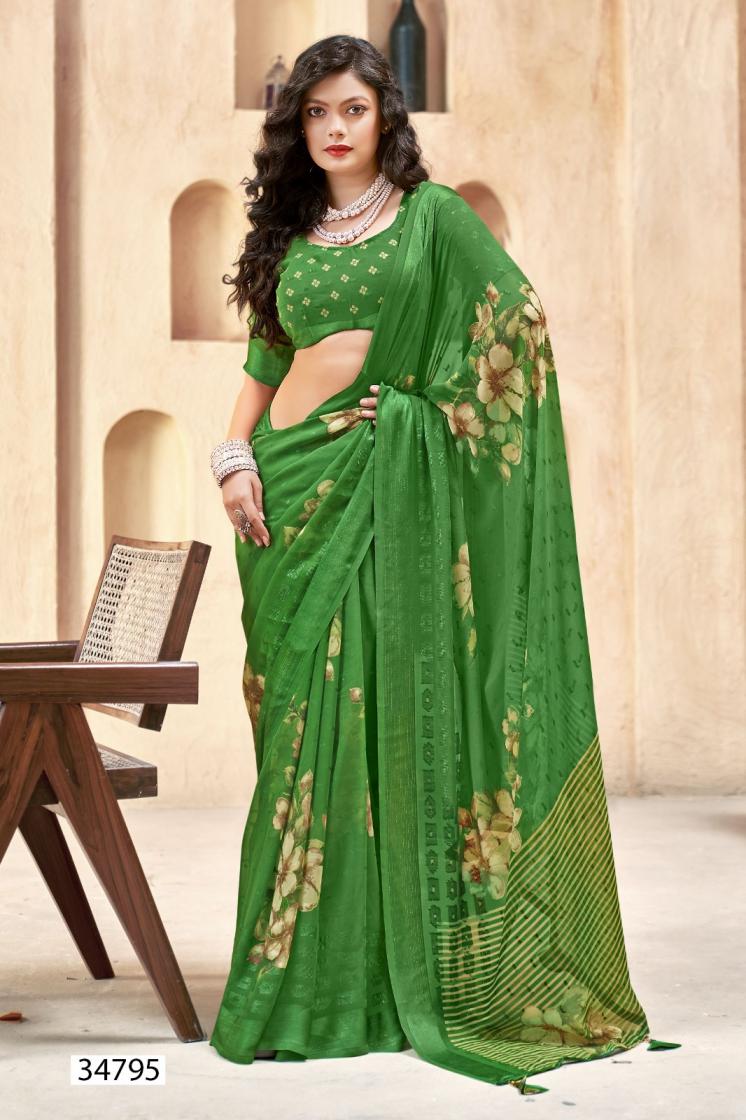 VALLABHI PRINTS RATNAVALI VOL 4  FLORAL PRINT SAREES CATALOG