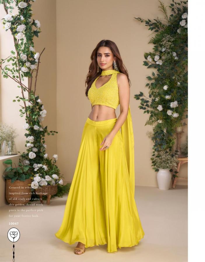 MOON BY SAYURI BOLD COLOR READYMADE 3PCS SET PARTY WEAR COLLCETION