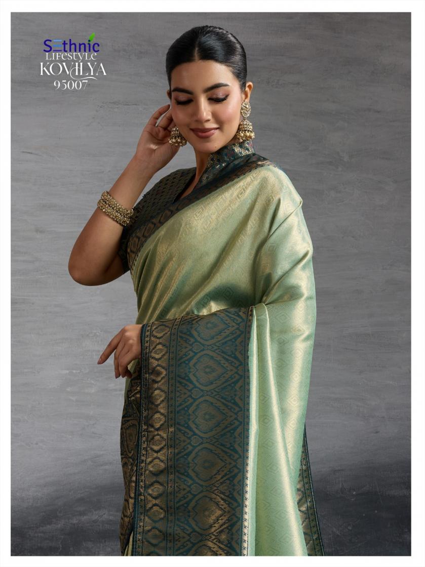 KOVILYA VOL 2 BY SETHNIC LIFESTYLE KANJIVARAM SILK AMAZING SAREES 