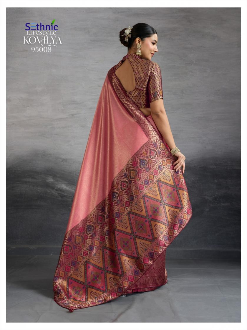 KOVILYA VOL 2 BY SETHNIC LIFESTYLE KANJIVARAM SILK AMAZING SAREES 