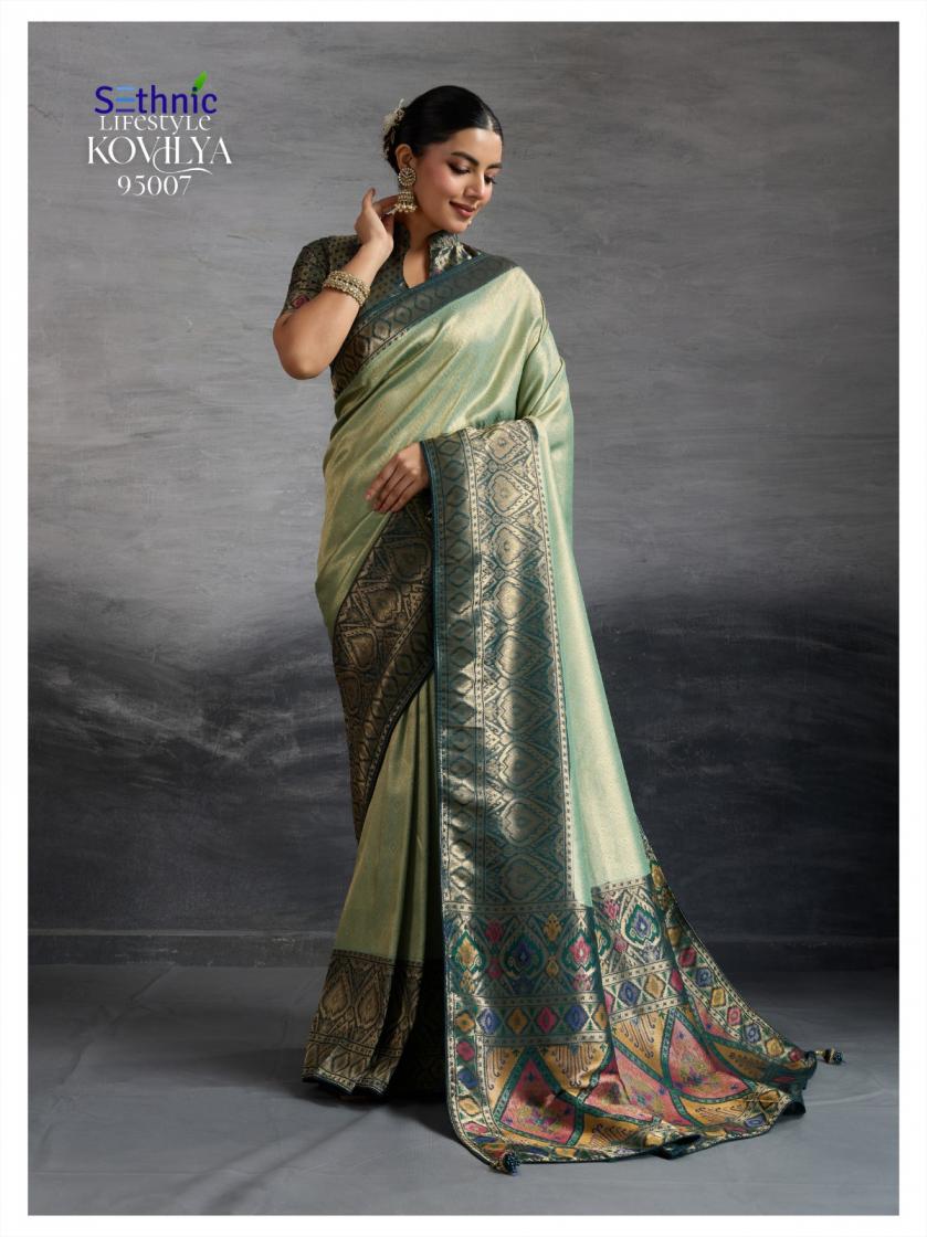 KOVILYA VOL 2 BY SETHNIC LIFESTYLE KANJIVARAM SILK AMAZING SAREES 