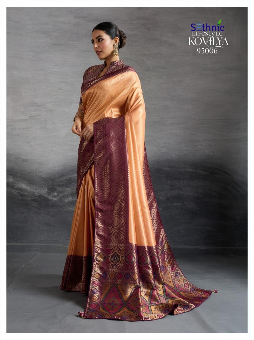 KOVILYA VOL 2 BY SETHNIC LIFESTYLE KANJIVARAM SILK AMAZING SAREES 