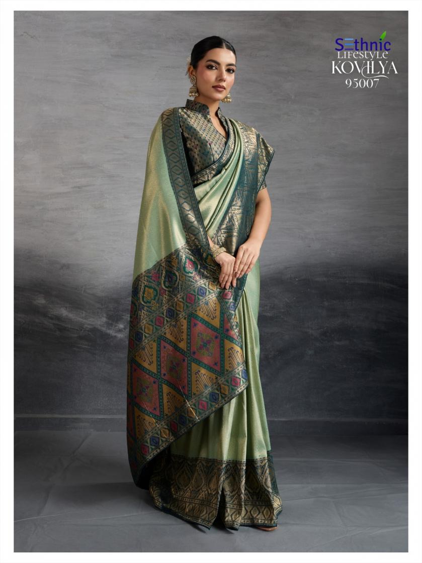 KOVILYA VOL 2 BY SETHNIC LIFESTYLE KANJIVARAM SILK AMAZING SAREES 