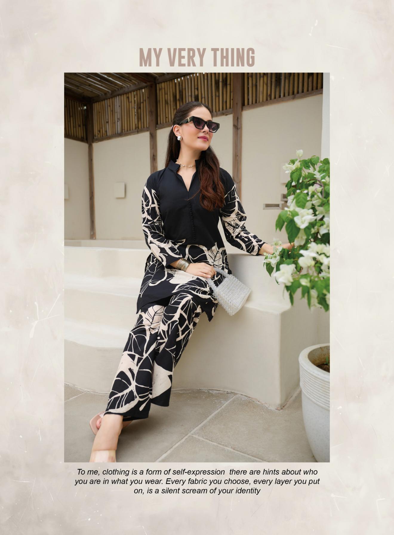 RADHIKA LIFESTYLE SHINE VOL 2 PURE COTTON FULLSTITCH COORD SET 