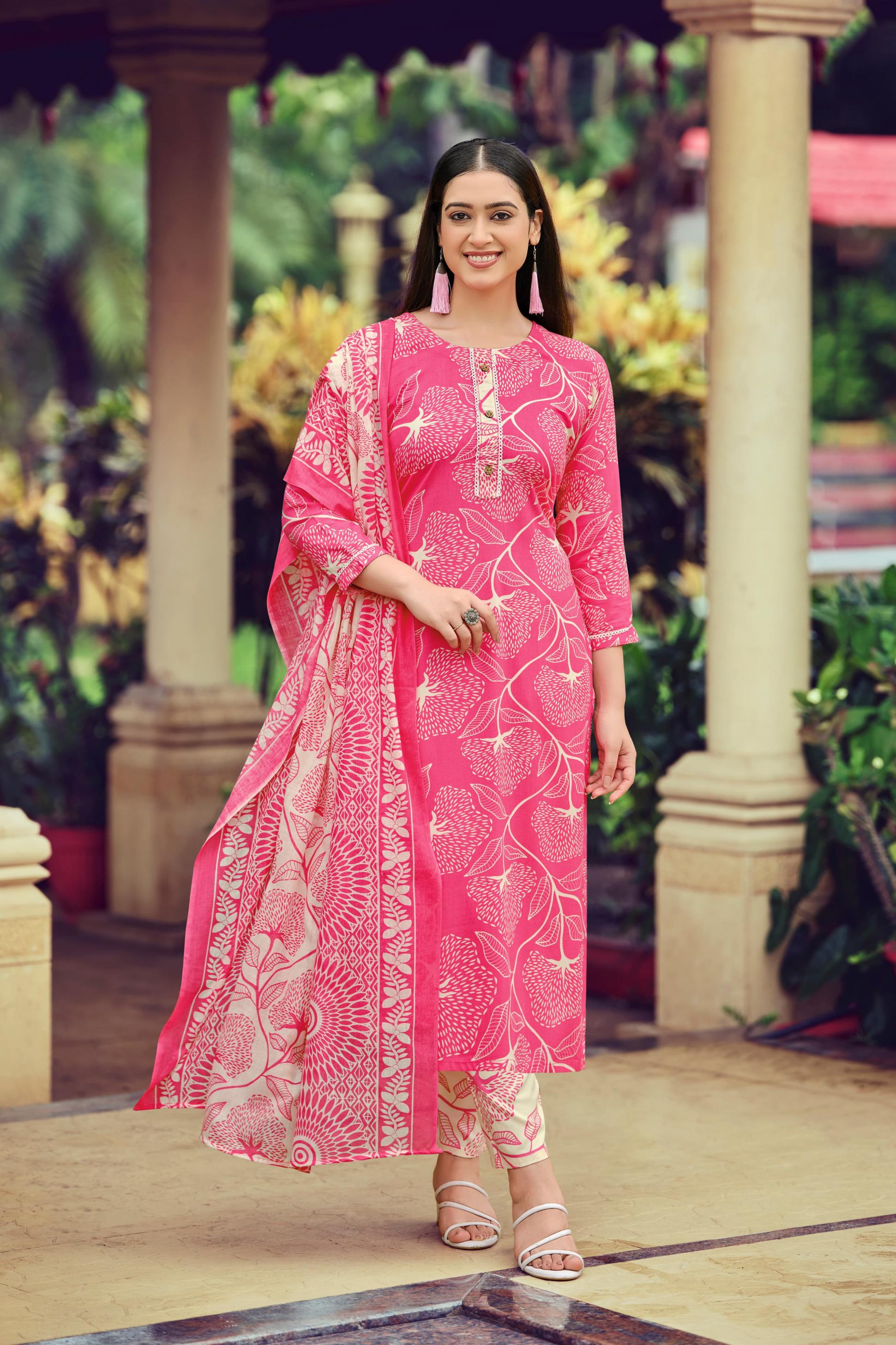 CELEBRITY VOL 2 BY TIPS & TOPS RAYON FULLY STITCH BIG SIZE SUIT FOR WOMENS 