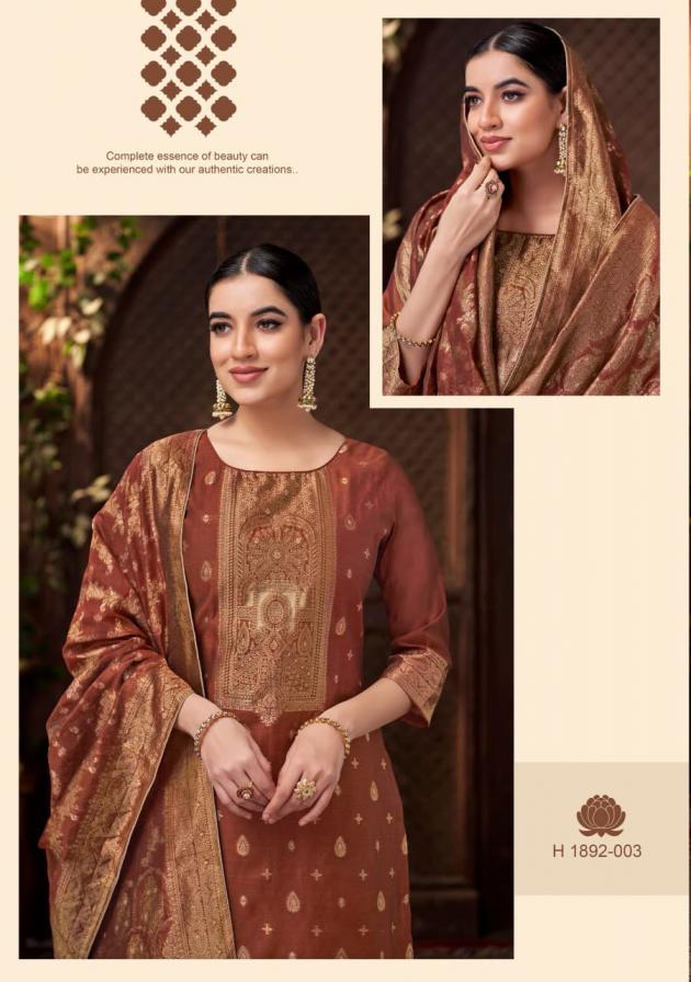 NORAH BY ALOK JACQUARD STYLISH FULL STITCH PLUS SIZE PAKISTANI DRESS