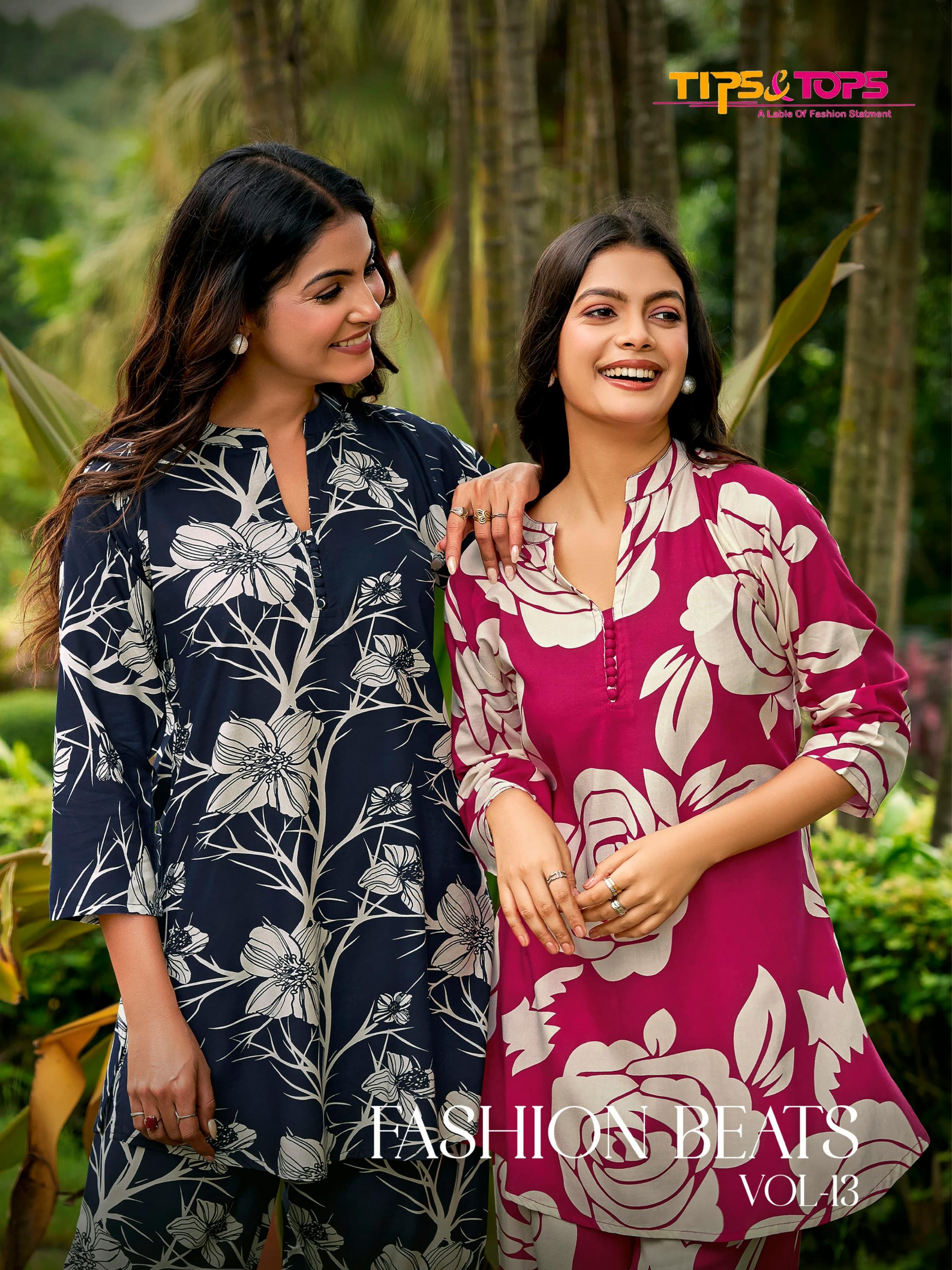 TIPS & TOPS FASHION BEATS VOL 13 FULL STITCH RAYON CLASSIC CO-ORD ONLINE