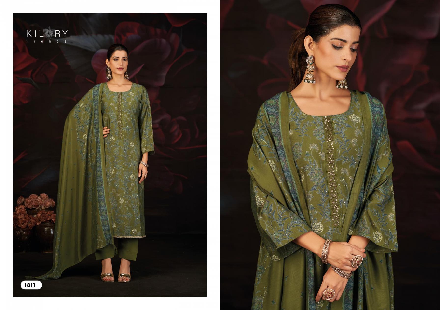 KAVIRA BY KILORY TRENDS MUSLIN SILK AMAZING DRESS MATERIALS 