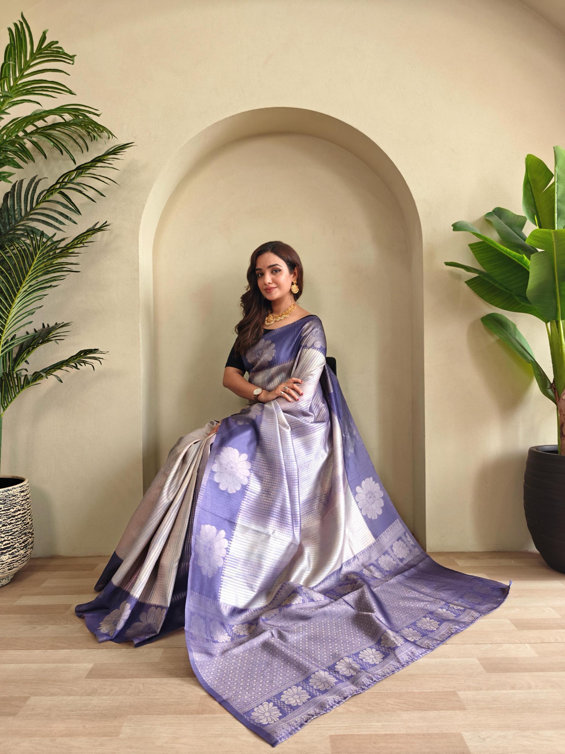 MORVI HIT DESIGN WEAVING SILK SAREES ONLINE 