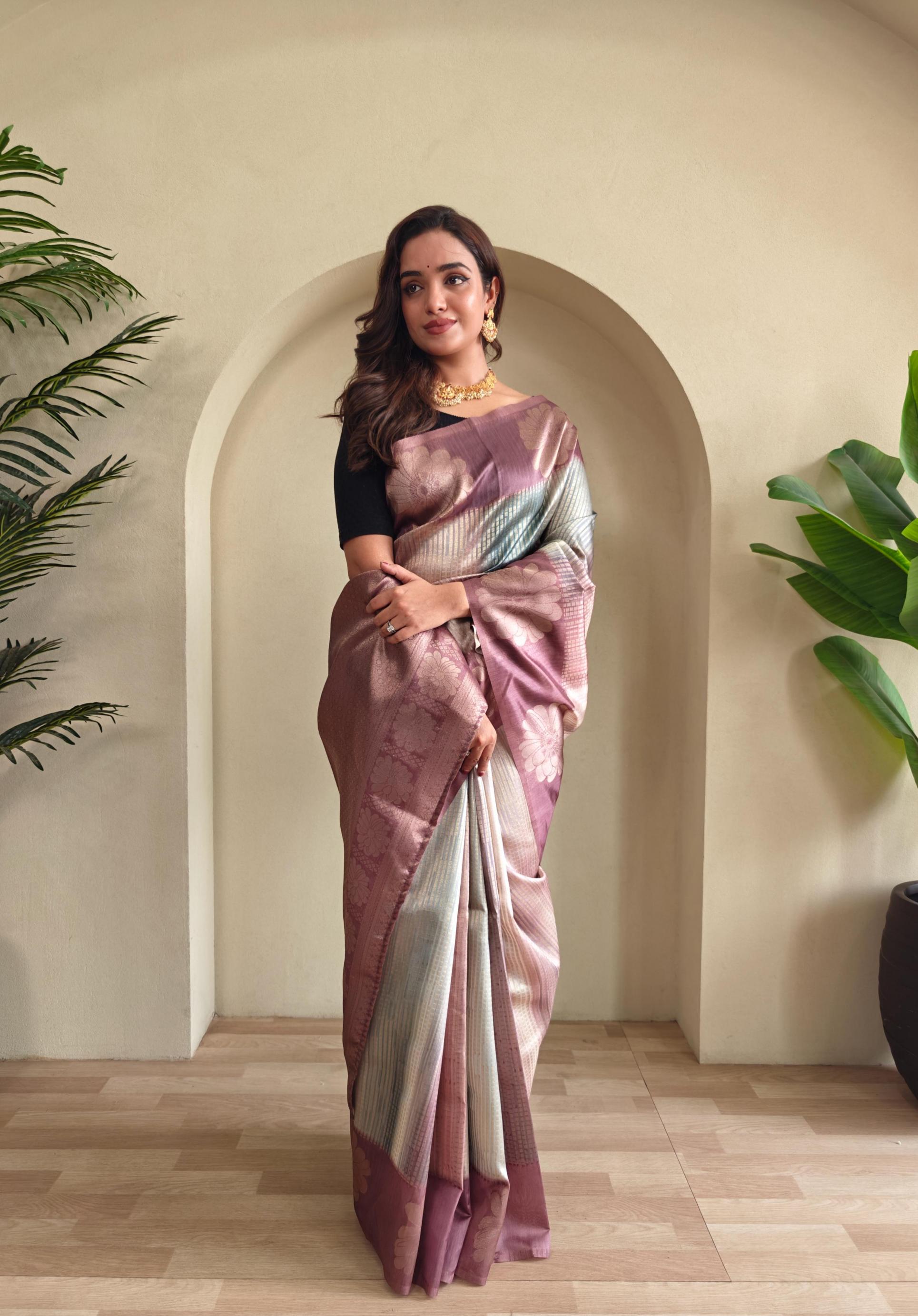 MORVI HIT DESIGN WEAVING SILK SAREES ONLINE 