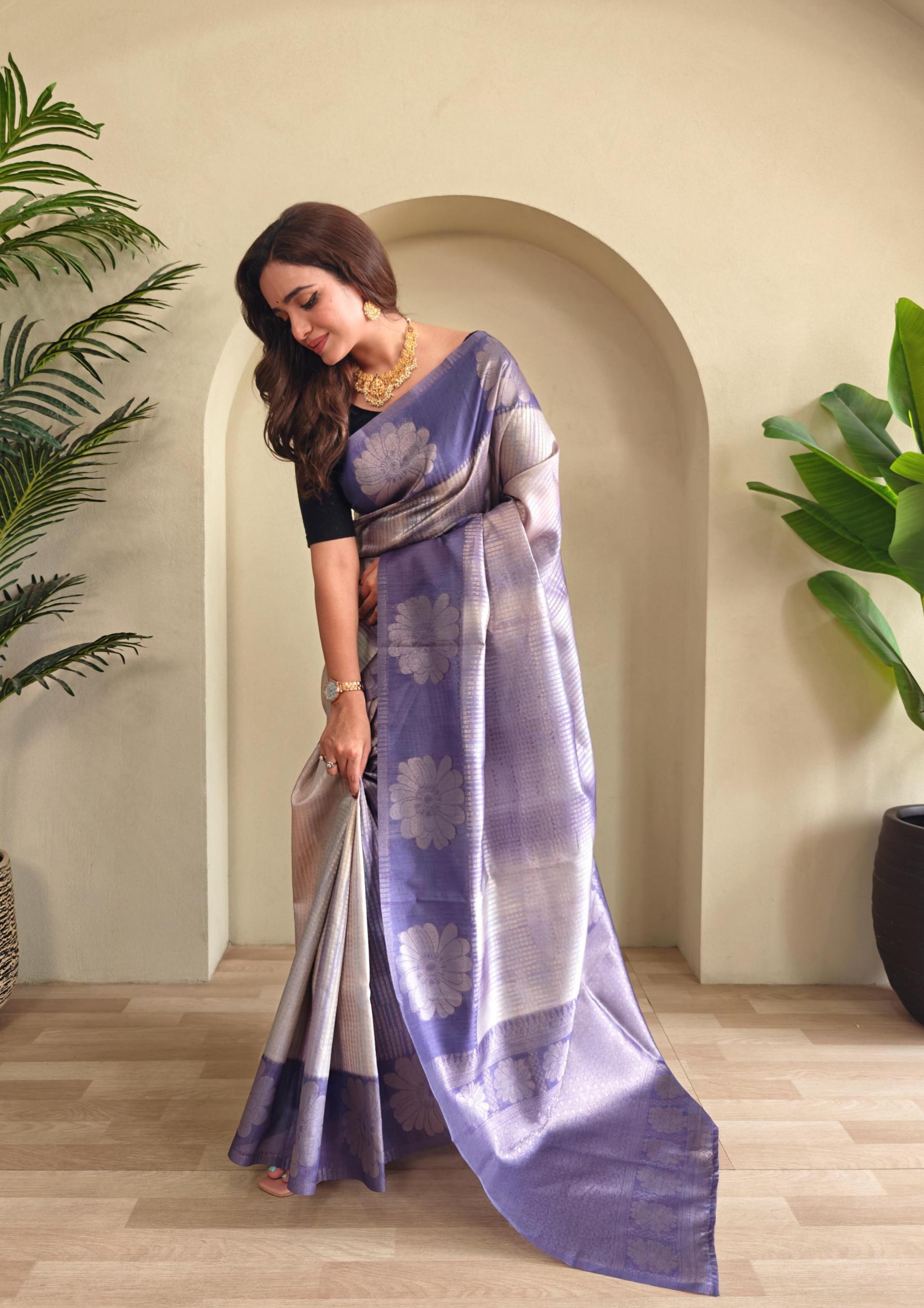MORVI HIT DESIGN WEAVING SILK SAREES ONLINE 