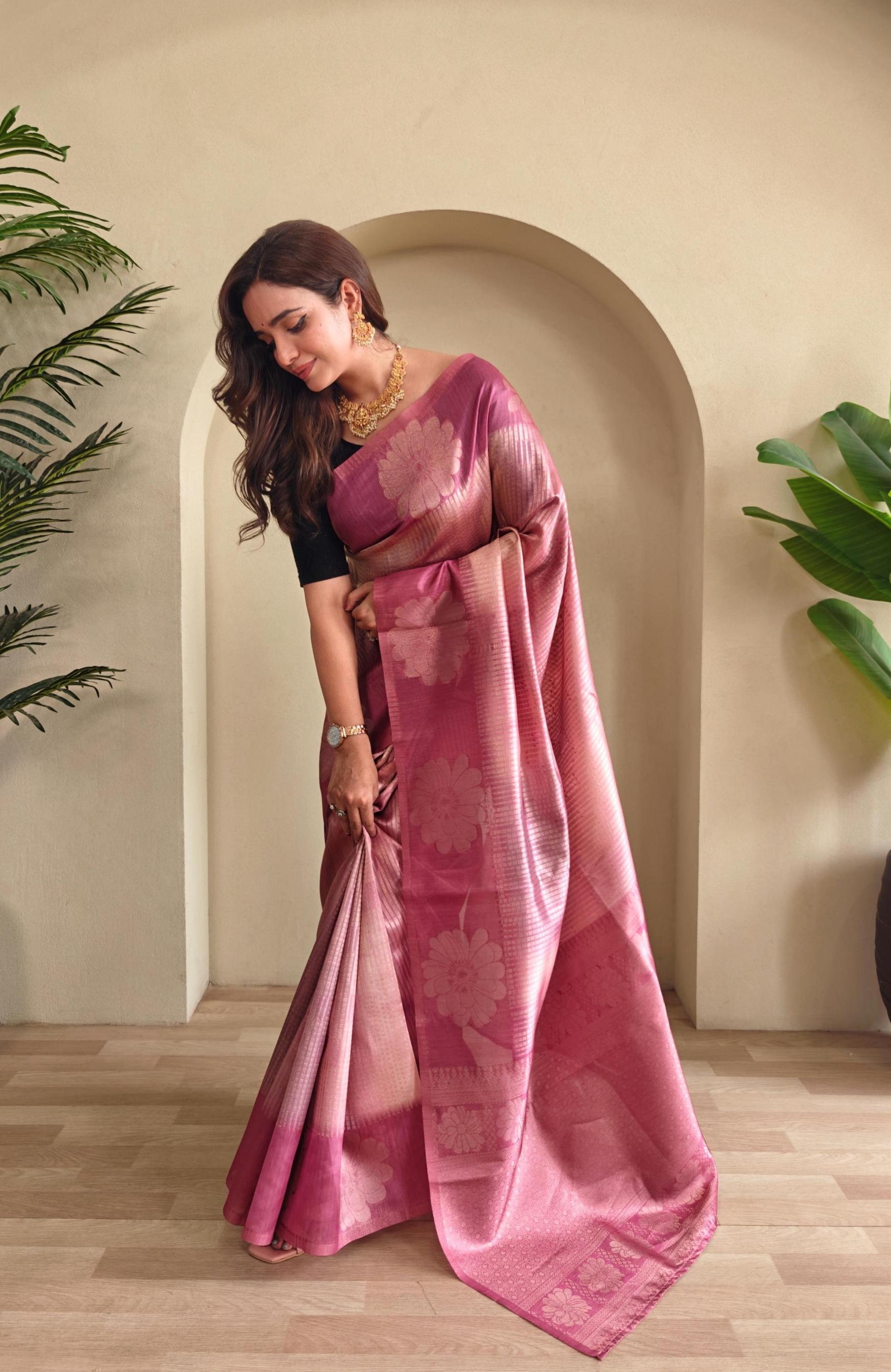 MORVI HIT DESIGN WEAVING SILK SAREES ONLINE 