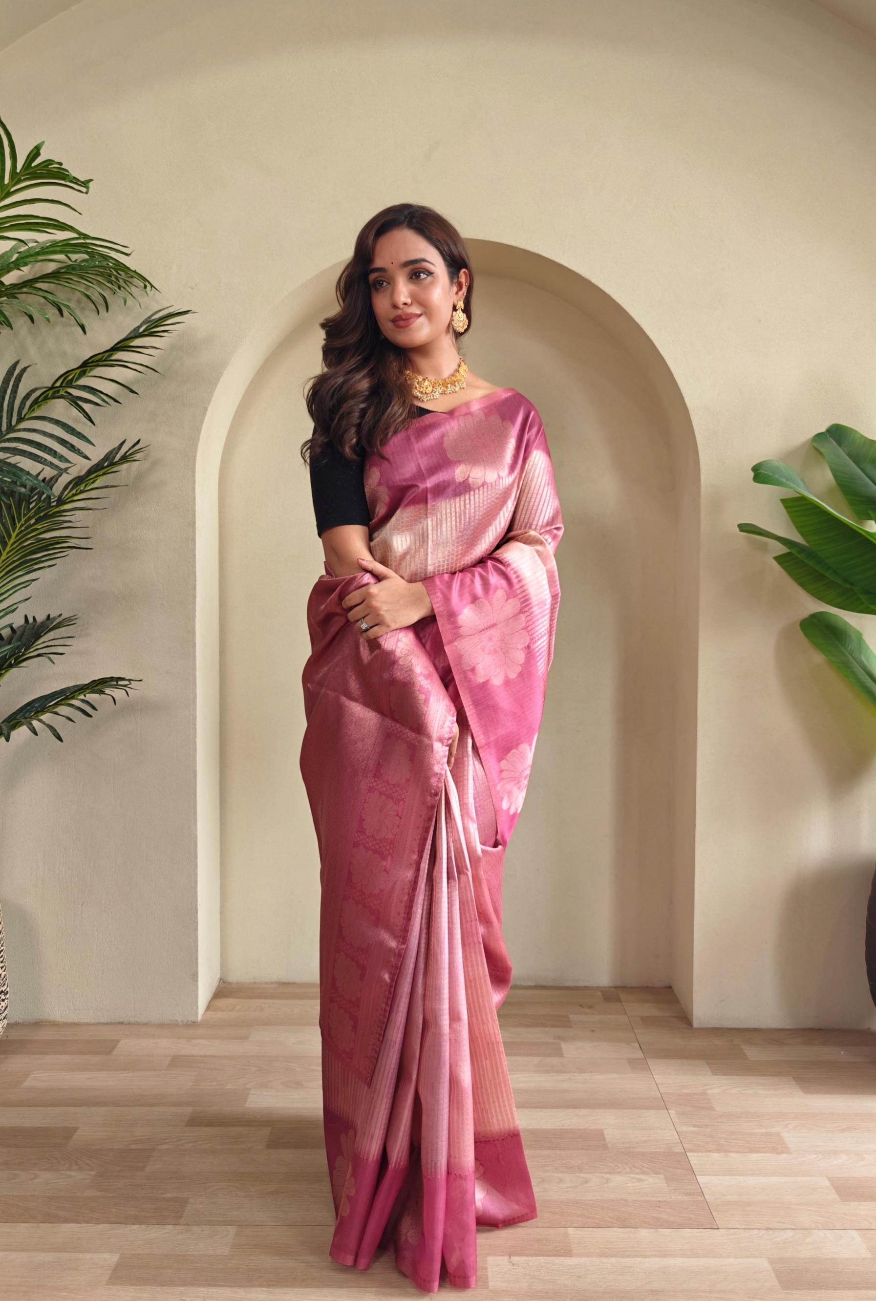 MORVI HIT DESIGN WEAVING SILK SAREES ONLINE 