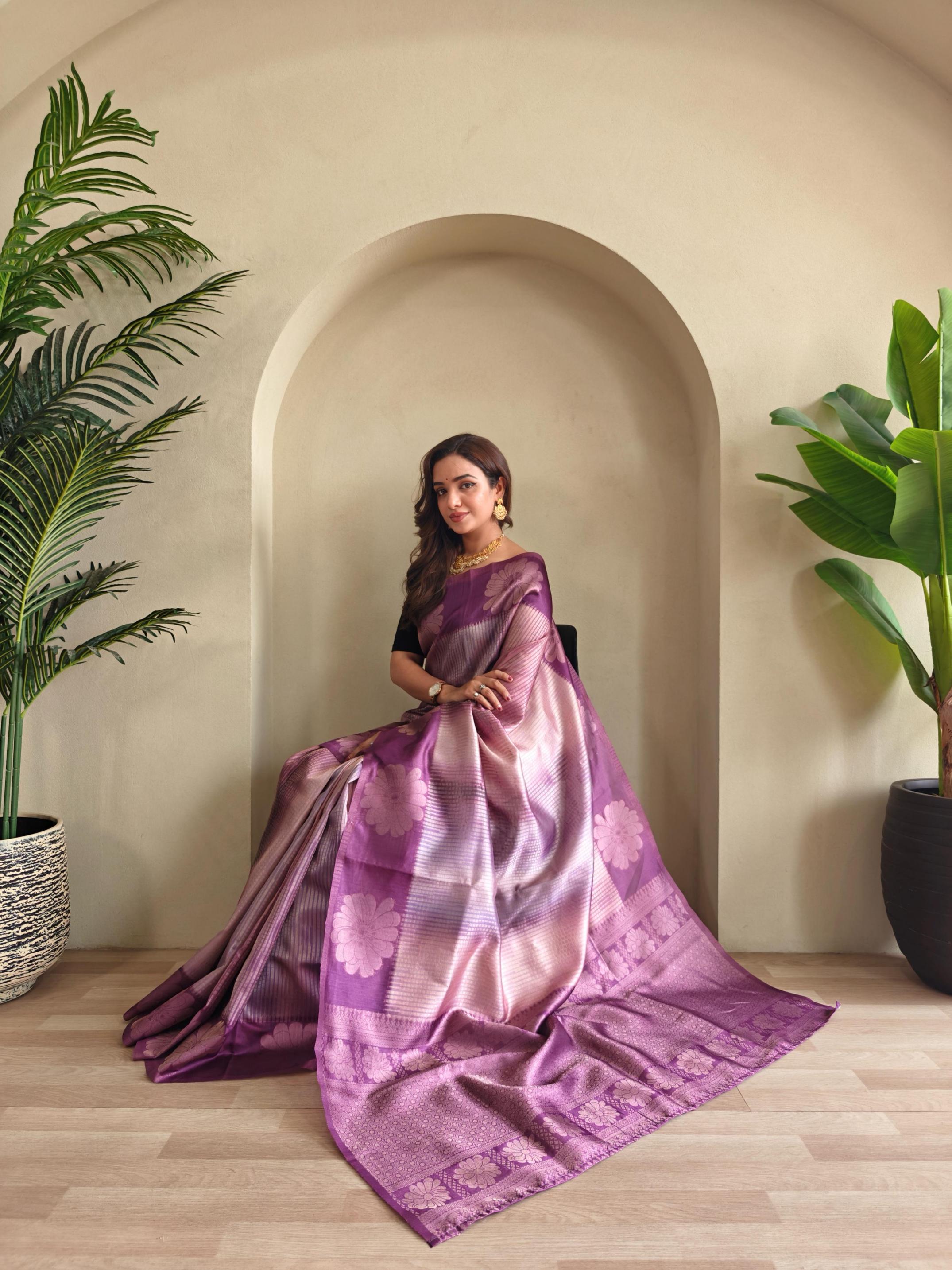 MORVI HIT DESIGN WEAVING SILK SAREES ONLINE 