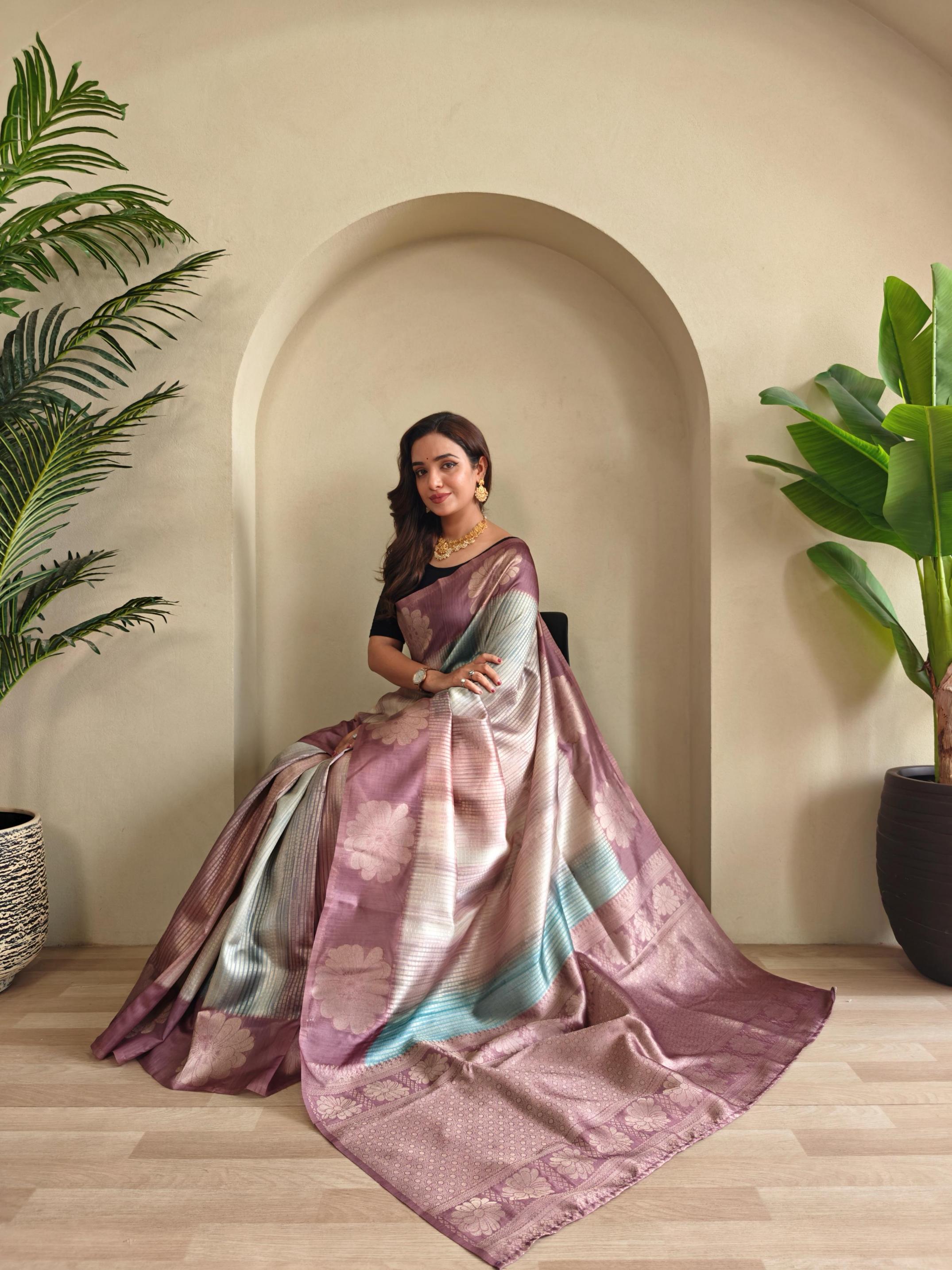 MORVI HIT DESIGN WEAVING SILK SAREES ONLINE 