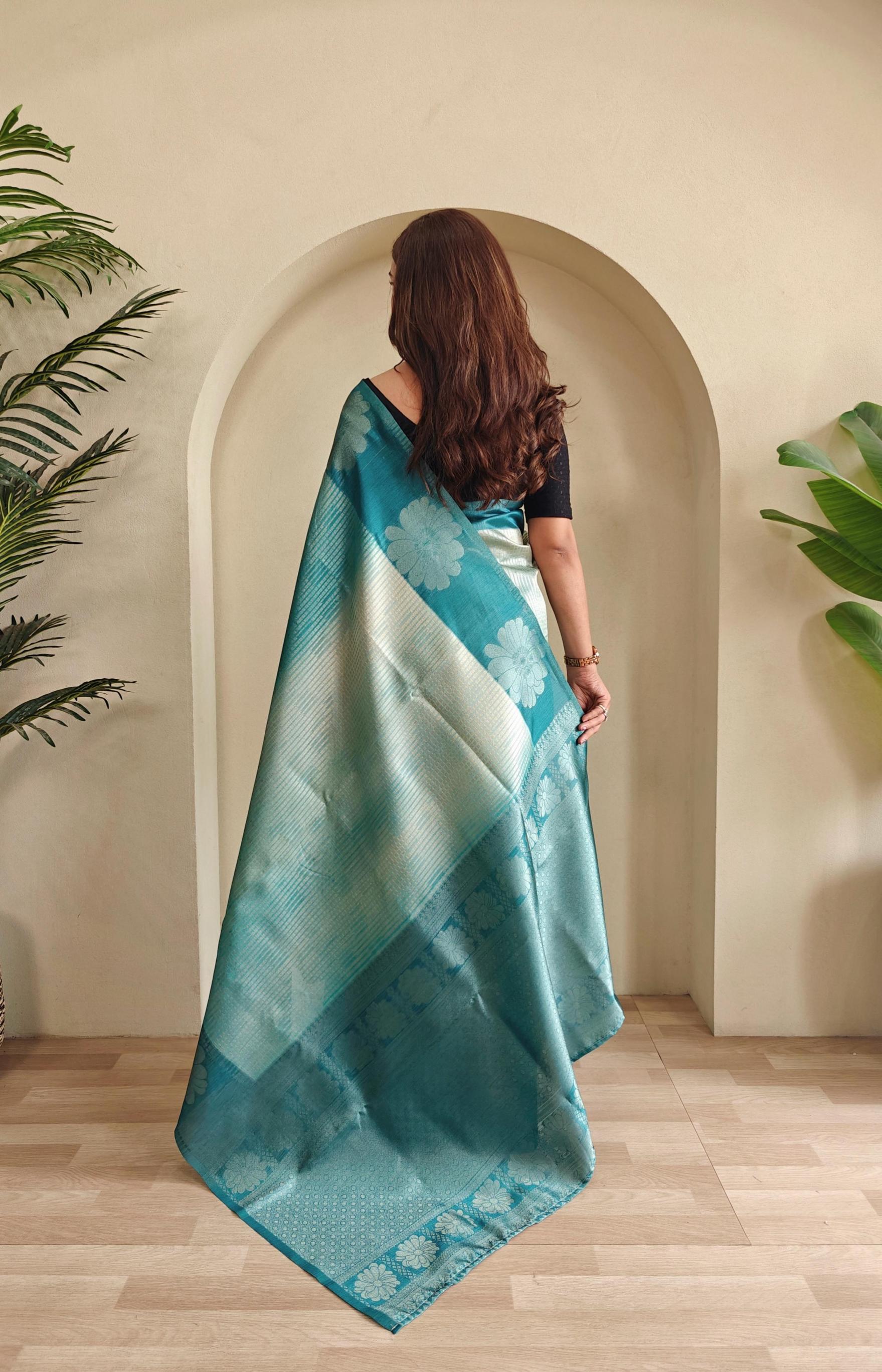 MORVI HIT DESIGN WEAVING SILK SAREES ONLINE 