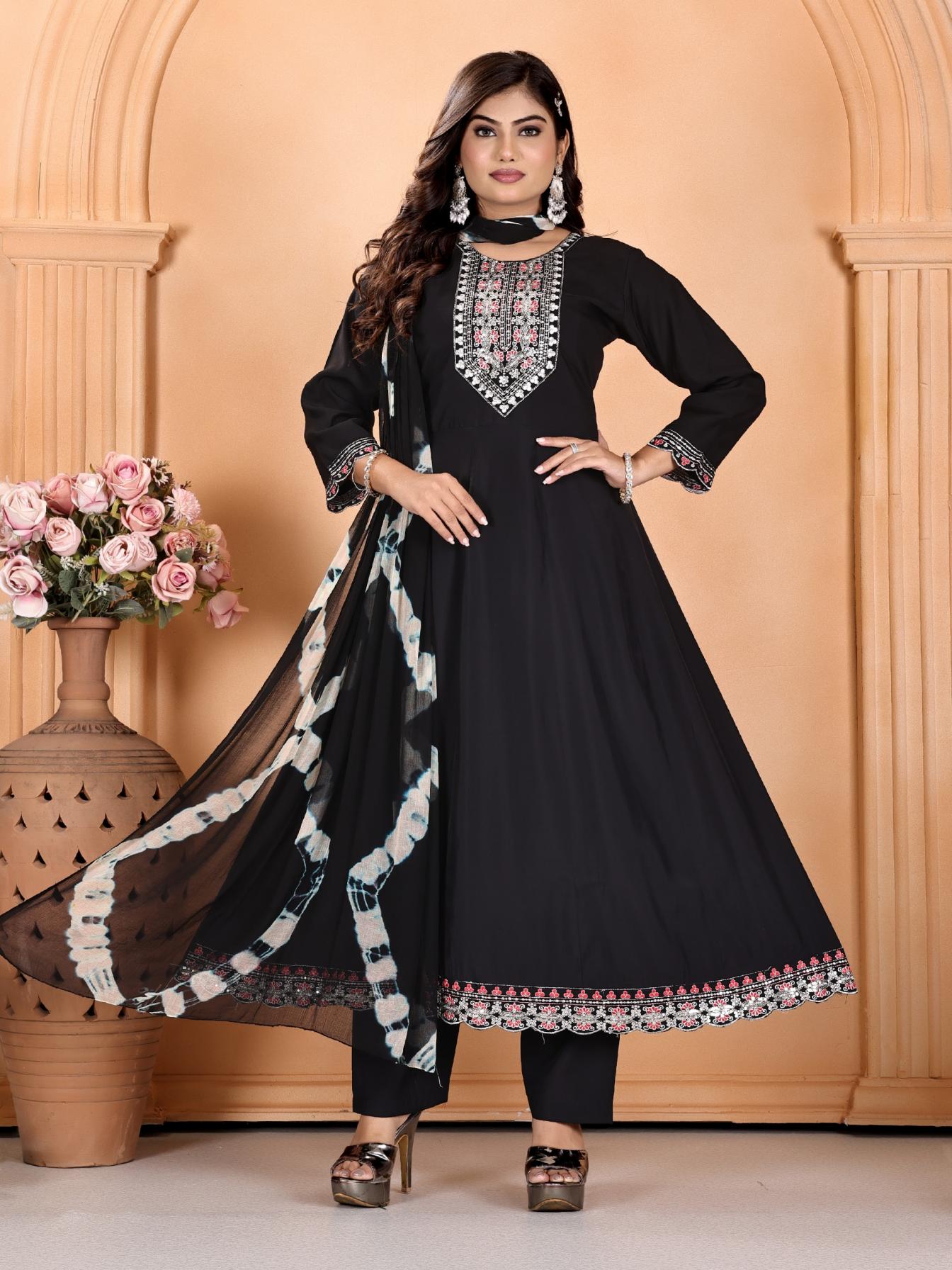 MAHI VOL 1 BY PADMAVATI TEXTILES ROMAN SILK FULL STITCH PLUS SIZE SUITS 