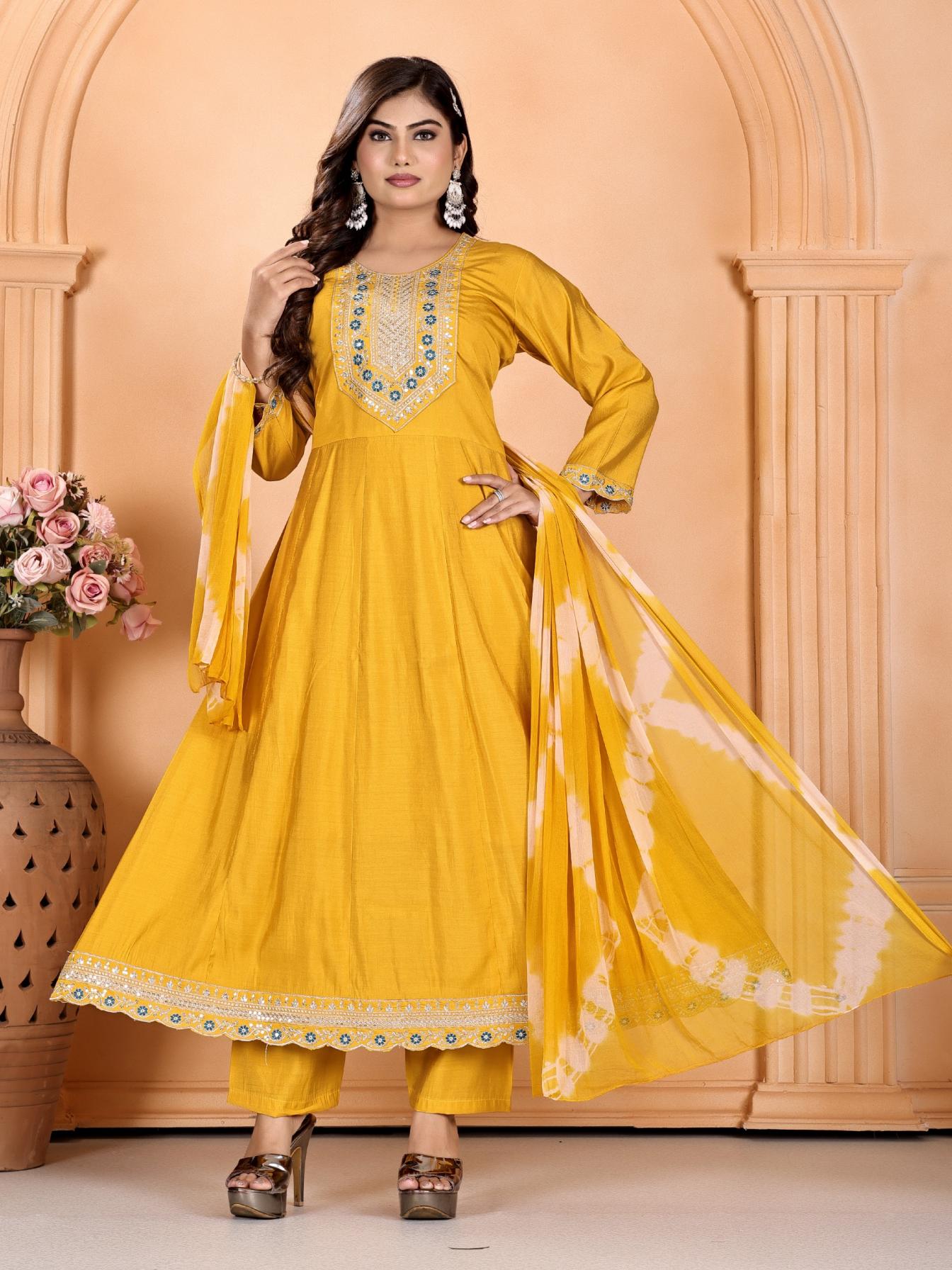 MAHI VOL 1 BY PADMAVATI TEXTILES ROMAN SILK FULL STITCH PLUS SIZE SUITS 