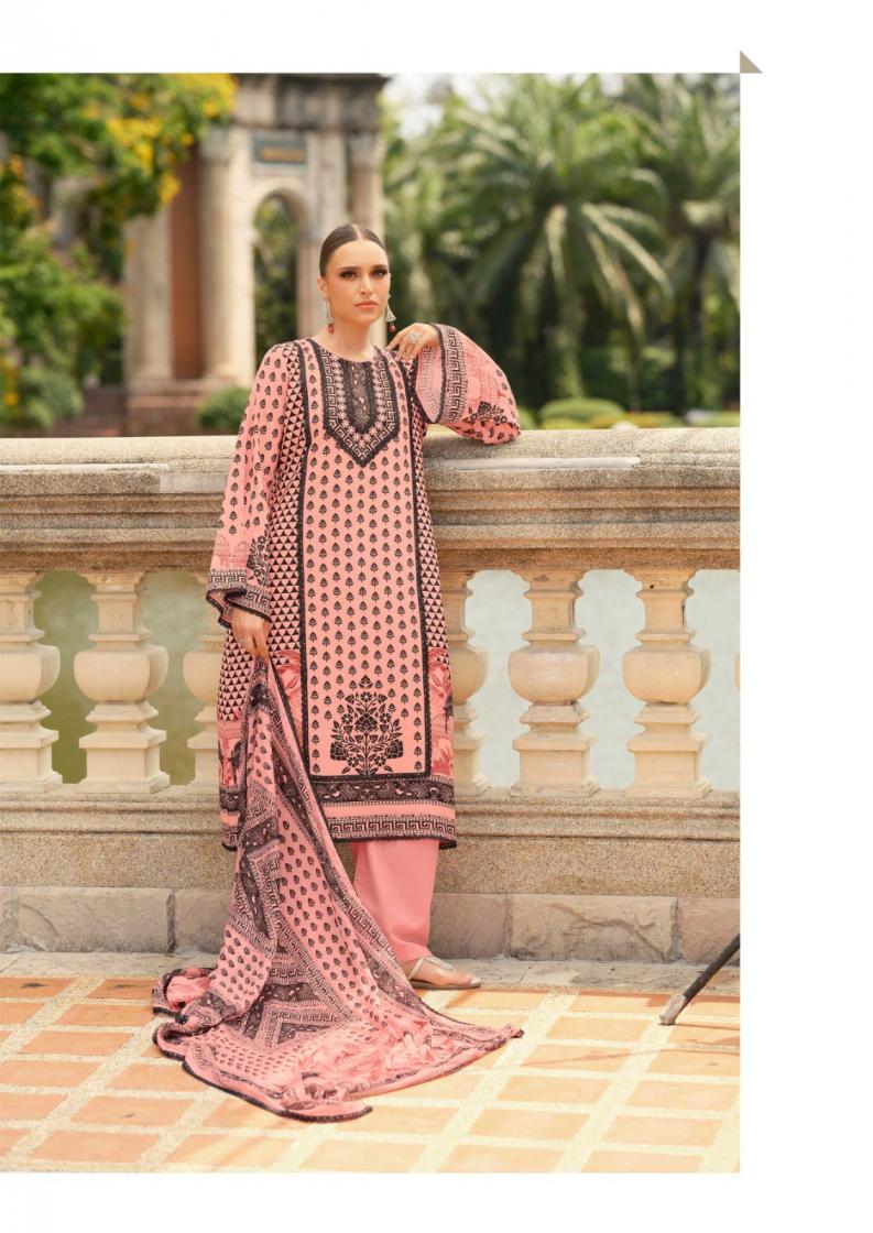 CROSS STITCH VOL 2 BY THE HERMITAGE SHOP VISCOSE LAWN READYMADE BIG SIZE PAKISTANI SUITS 