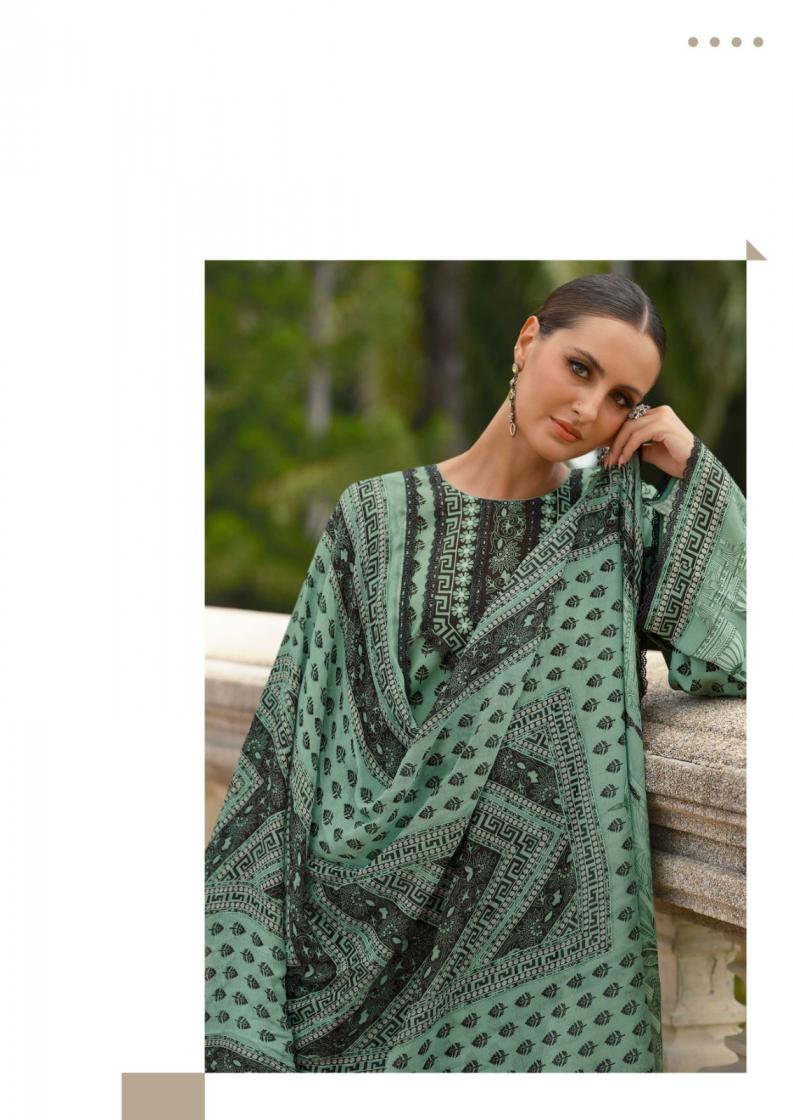 CROSS STITCH VOL 2 BY THE HERMITAGE SHOP VISCOSE LAWN READYMADE BIG SIZE PAKISTANI SUITS 