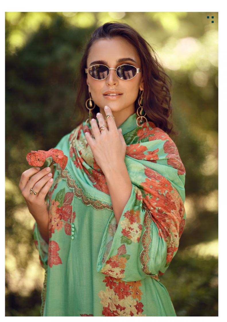 GAZAB BY THE HERMITAGE SHOP VISCOSE COTTON SILK  READYMADE PLUS SIZE PAKISTANI SUITS 