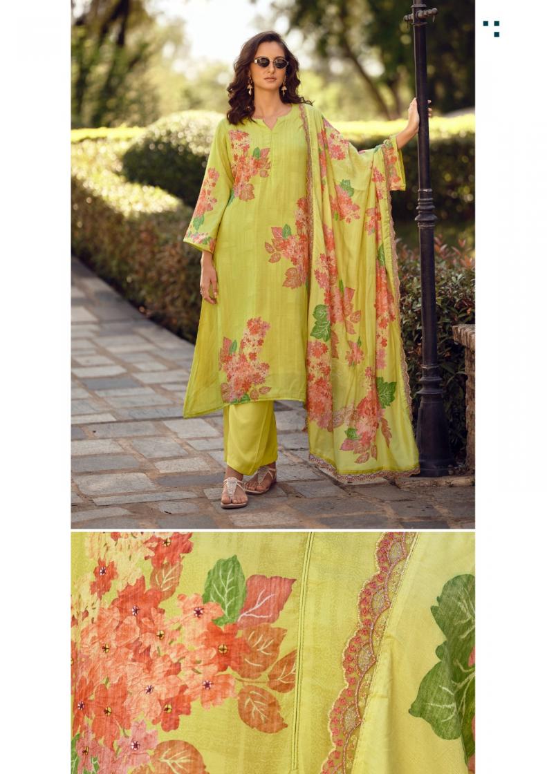 GAZAB BY THE HERMITAGE SHOP VISCOSE COTTON SILK  READYMADE PLUS SIZE PAKISTANI SUITS 