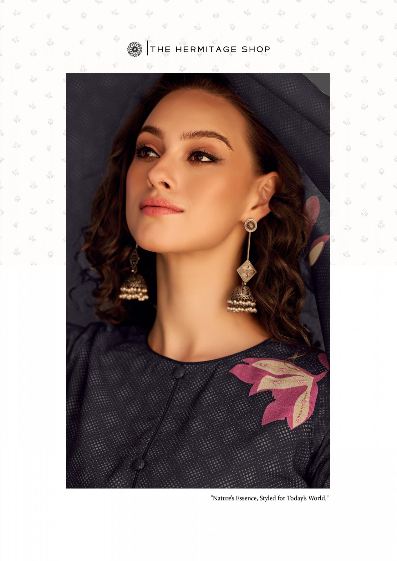 ZARA BY THE HERMITAGE SHOP JAM SATIN PRETTY DRESS FOR WOMENS 