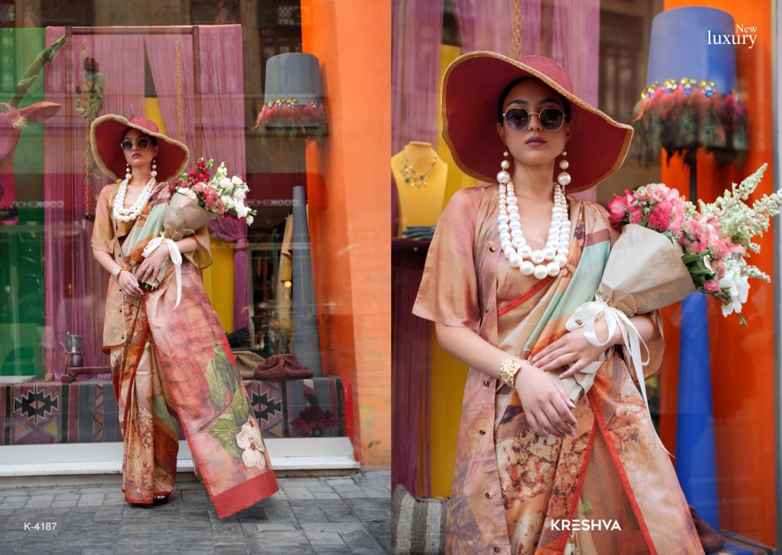 EPISODE BY KREHSVA 4182-4190 ELEGANCE TWIRL SILK SAREES ONLINE 