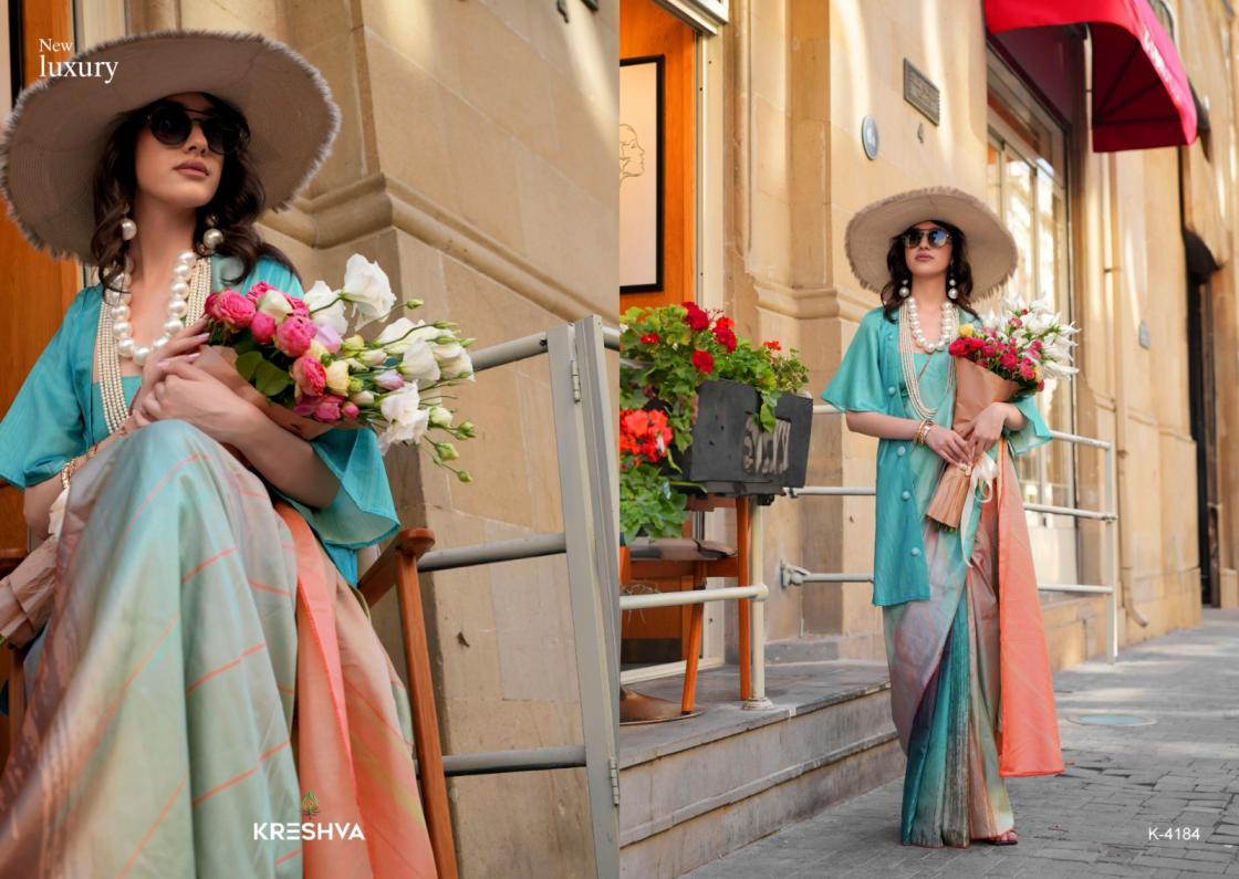 EPISODE BY KREHSVA 4182-4190 ELEGANCE TWIRL SILK SAREES ONLINE 