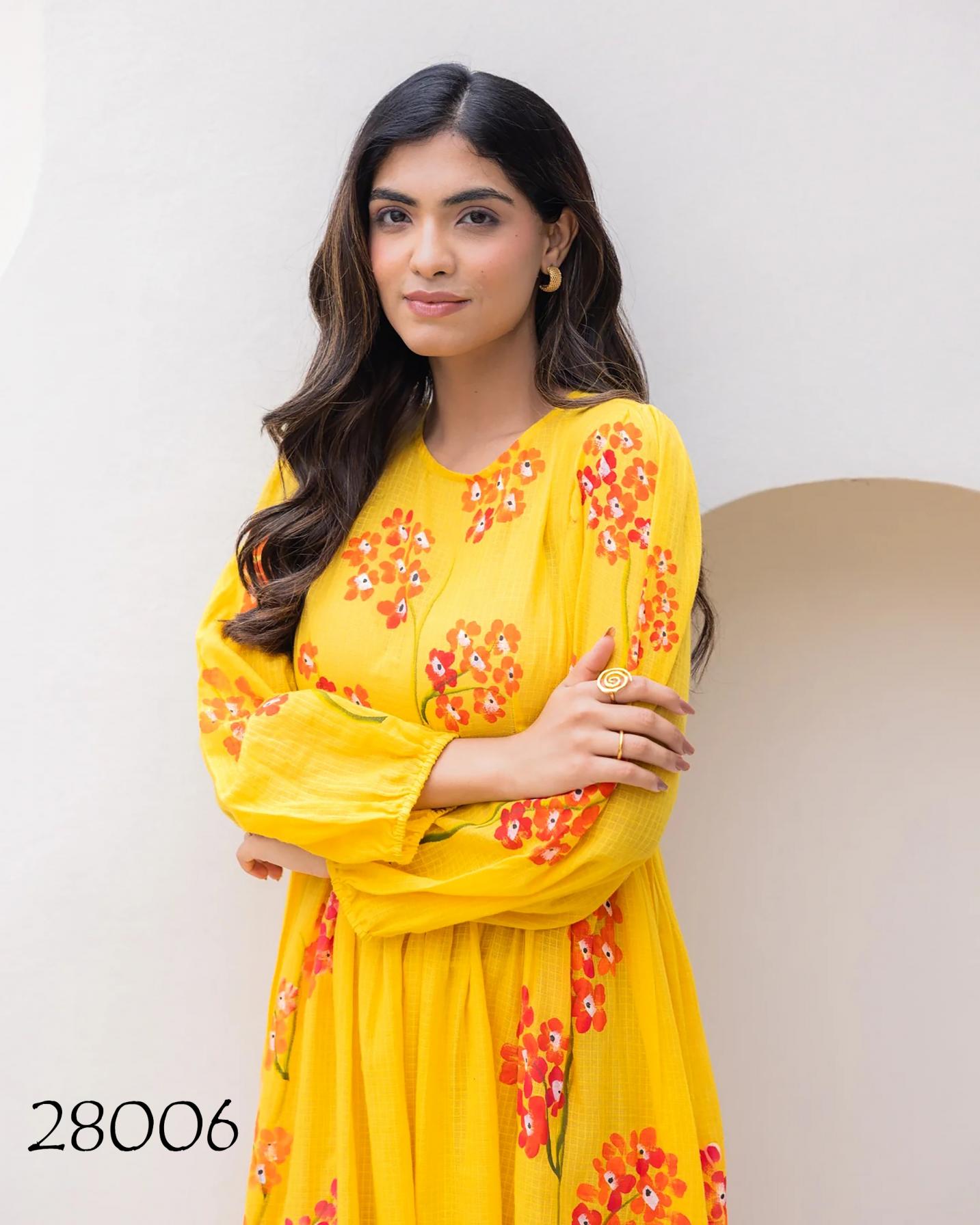 LUCAYA VOL 28 KOTA CHECKS FULLY STITCH SHOP TRENDY PLUS SIZE SHORT KURTI 