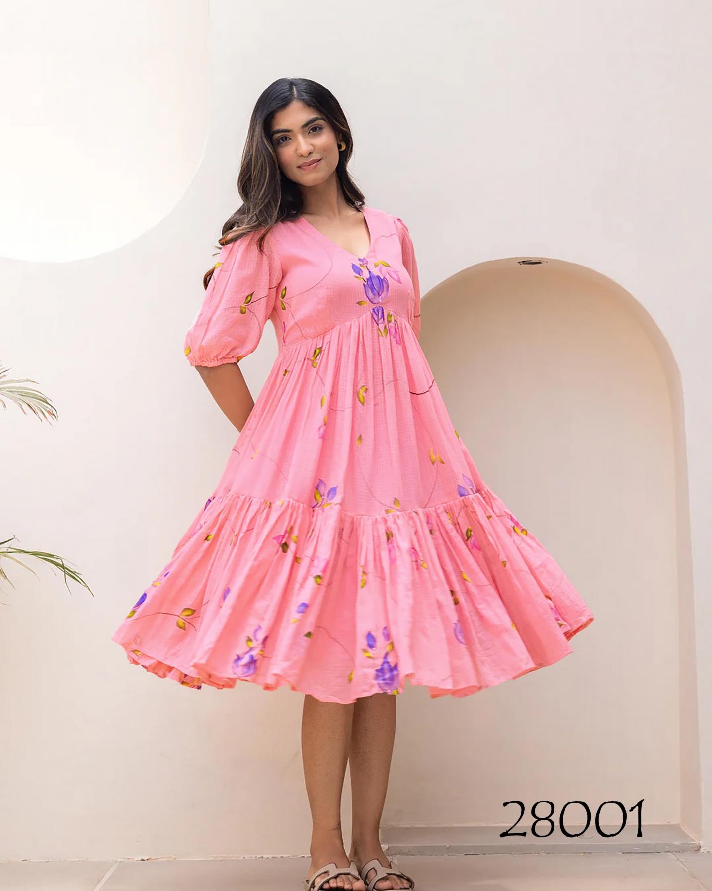 LUCAYA VOL 28 KOTA CHECKS FULLY STITCH SHOP TRENDY PLUS SIZE SHORT KURTI 