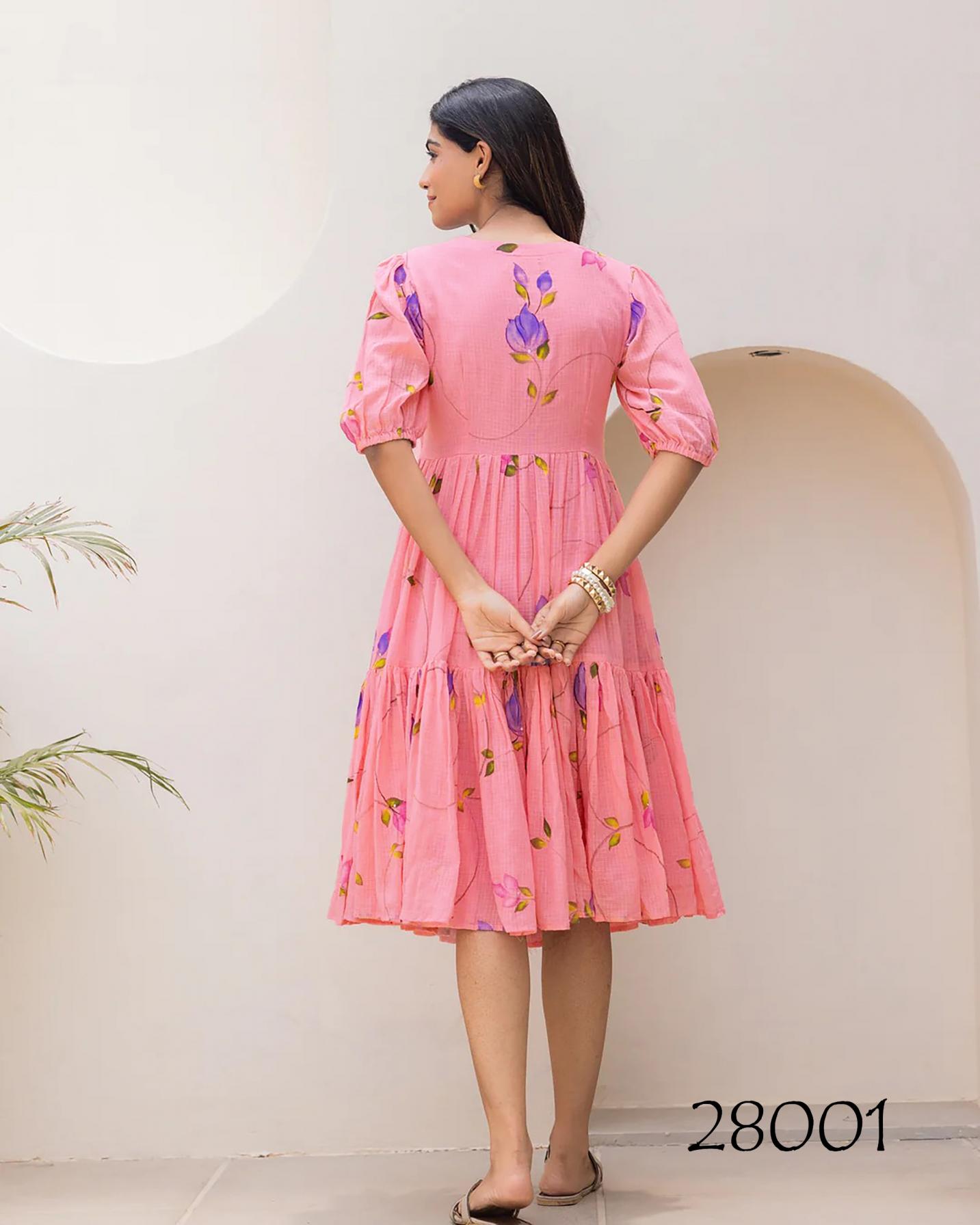 LUCAYA VOL 28 KOTA CHECKS FULLY STITCH SHOP TRENDY PLUS SIZE SHORT KURTI 
