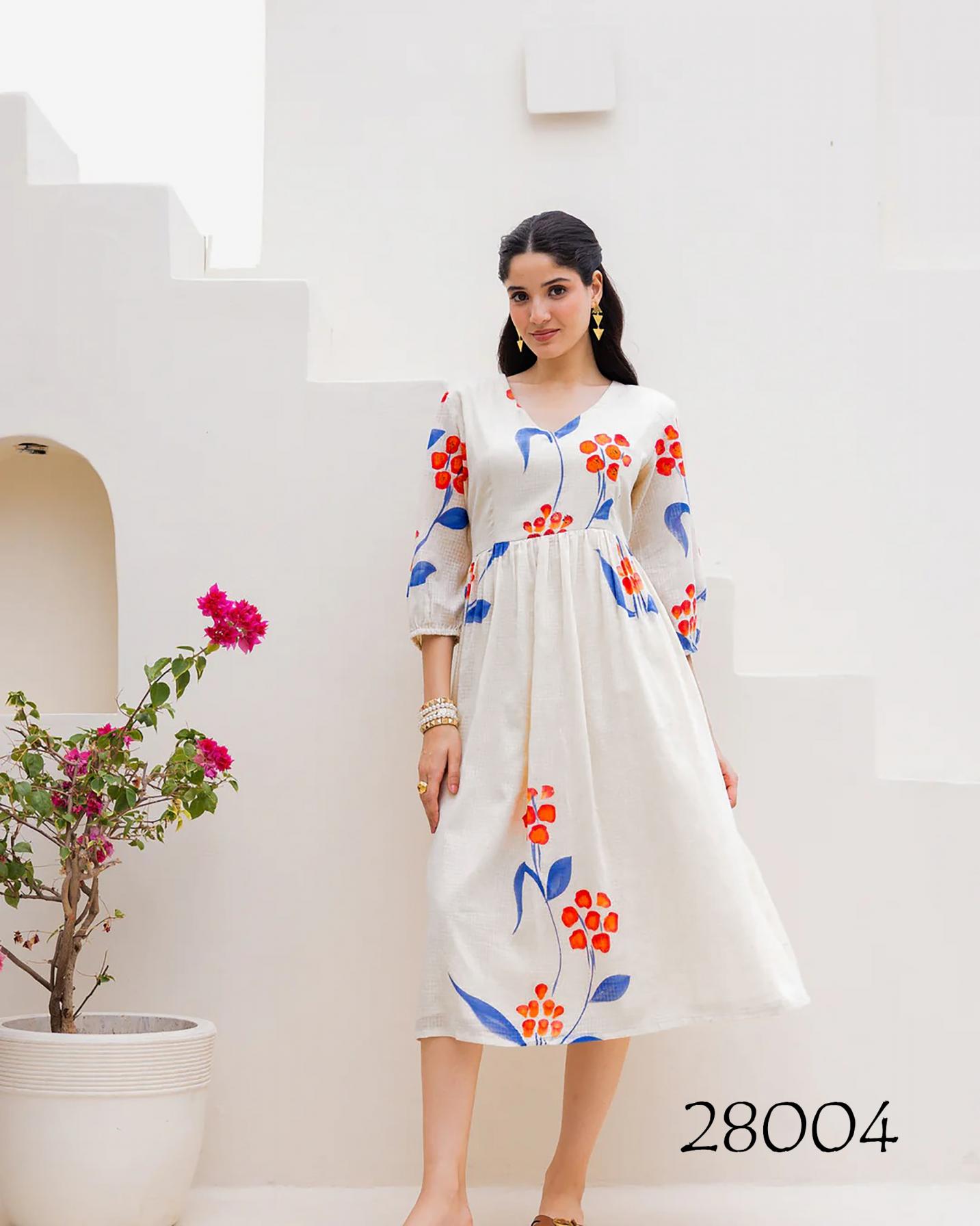 LUCAYA VOL 28 KOTA CHECKS FULLY STITCH SHOP TRENDY PLUS SIZE SHORT KURTI 