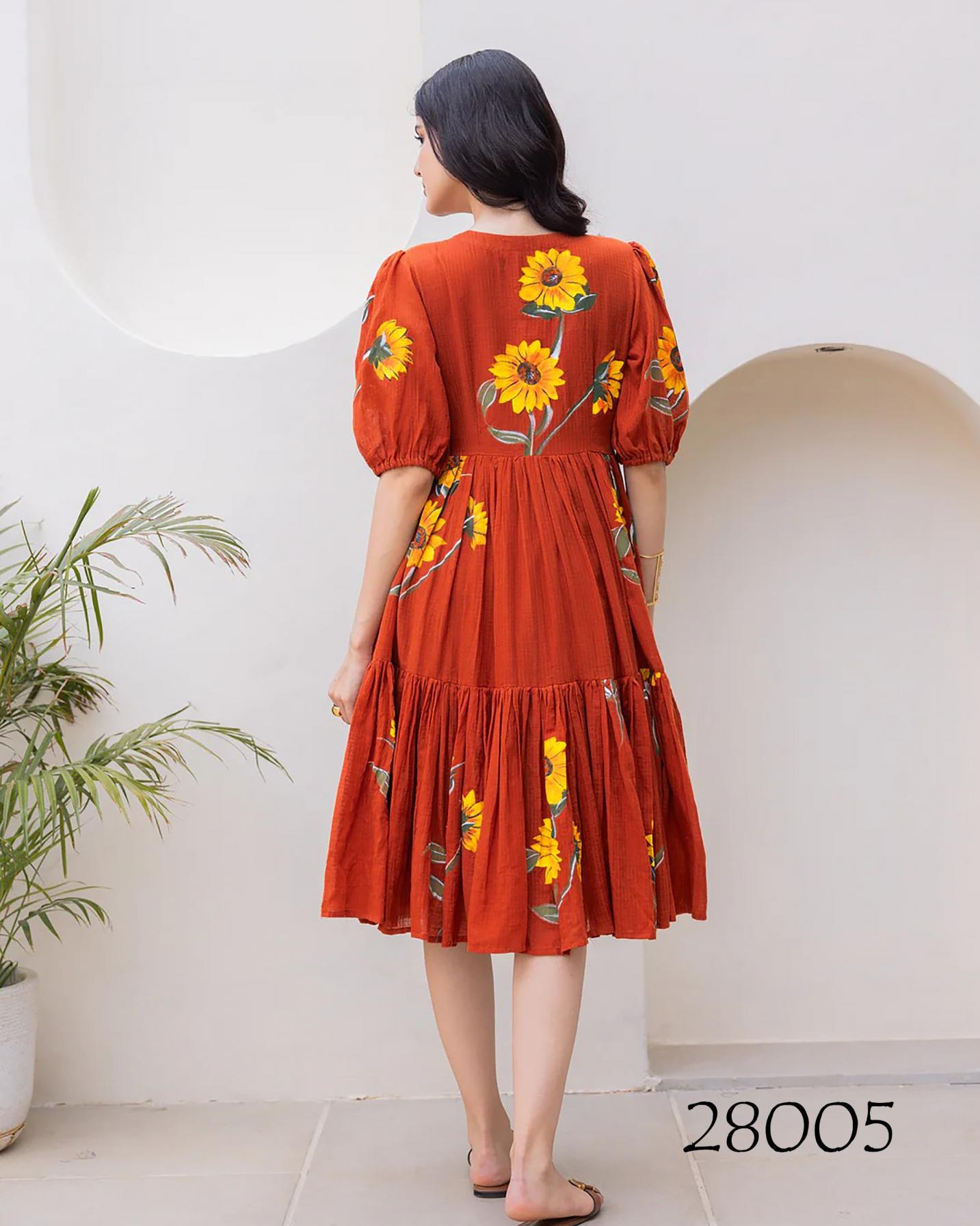 LUCAYA VOL 28 KOTA CHECKS FULLY STITCH SHOP TRENDY PLUS SIZE SHORT KURTI 