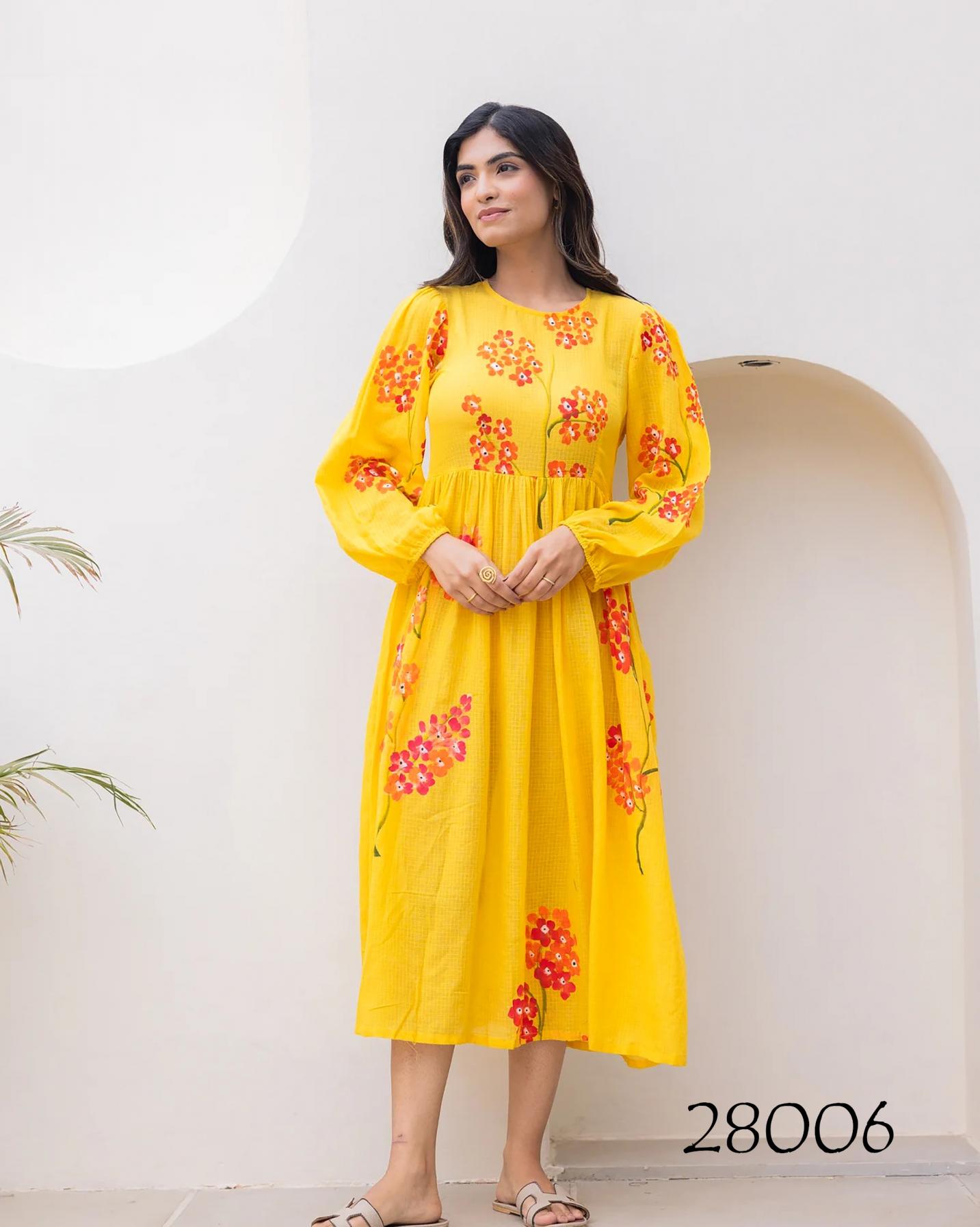 LUCAYA VOL 28 KOTA CHECKS FULLY STITCH SHOP TRENDY PLUS SIZE SHORT KURTI 