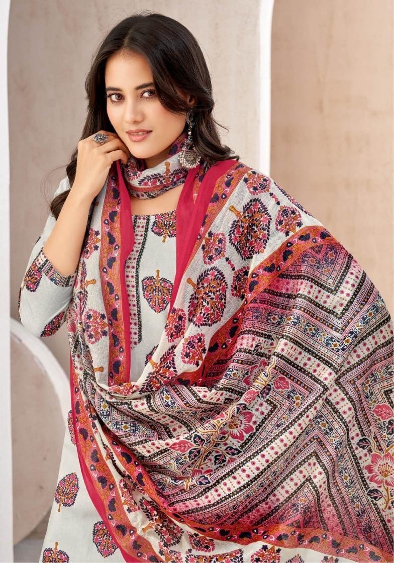 JAIPURI VOL 11 BY MAYUR CREATION COTTON FANCY FULL STITCH BIG SIZE DRESS