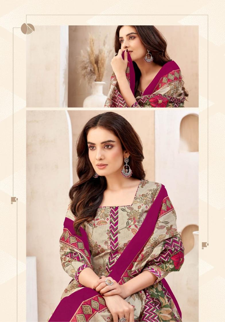 JAIPURI VOL 11 BY MAYUR CREATION COTTON FANCY FULL STITCH BIG SIZE DRESS