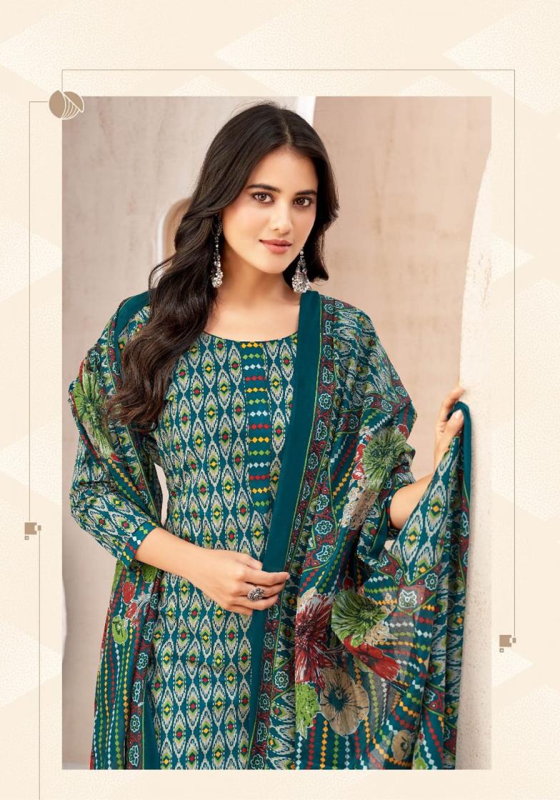 JAIPURI VOL 11 BY MAYUR CREATION COTTON FANCY FULL STITCH BIG SIZE DRESS