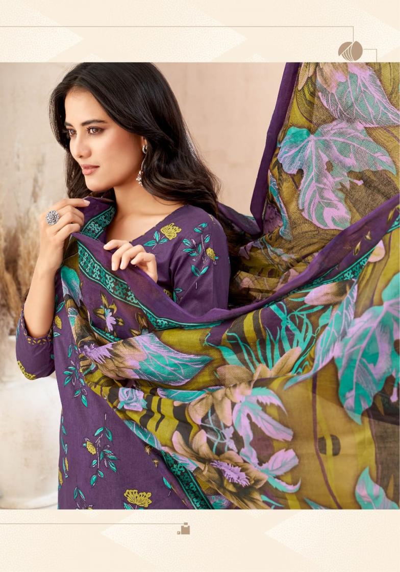 JAIPURI VOL 11 BY MAYUR CREATION COTTON FANCY FULL STITCH BIG SIZE DRESS