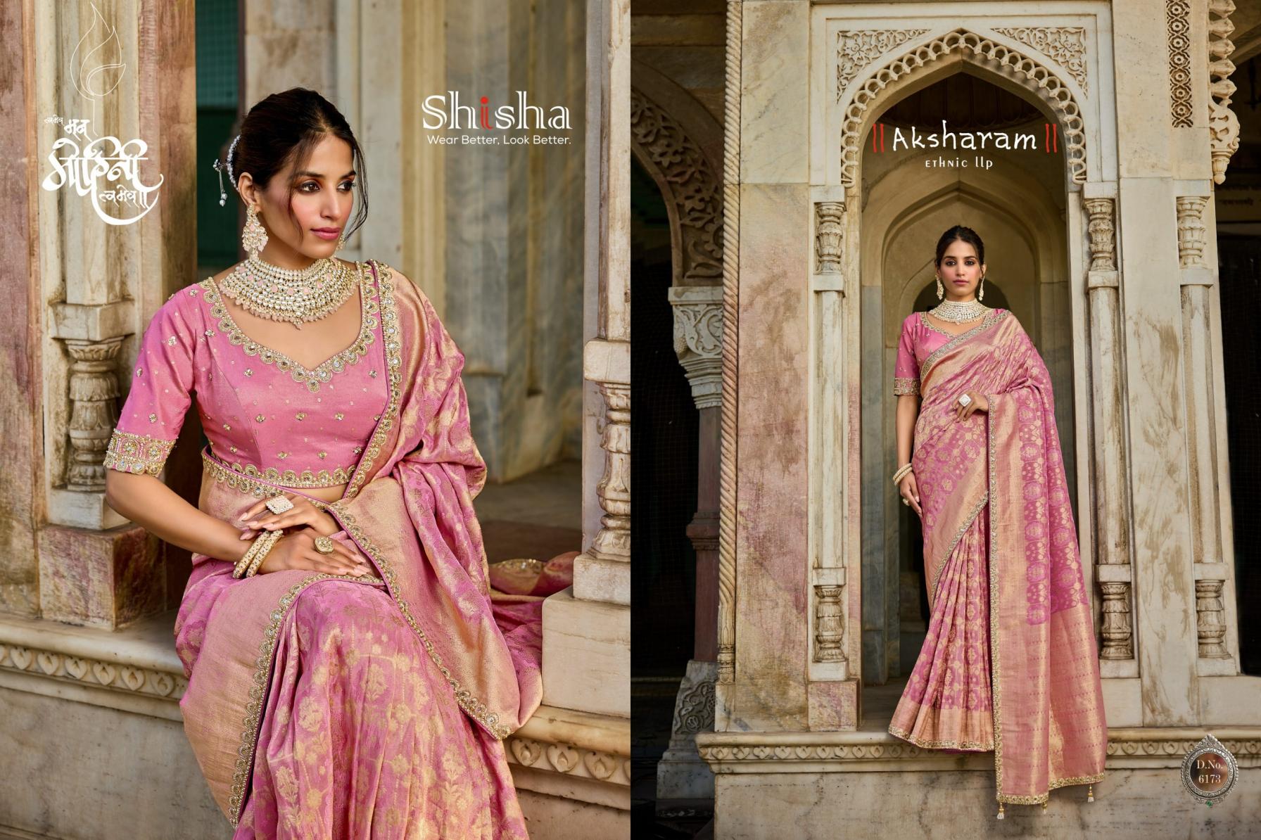 KUM-KUM VOL 2 BY SHISHA OCCASION WEAR VISCOSE TISSUE SAREE 