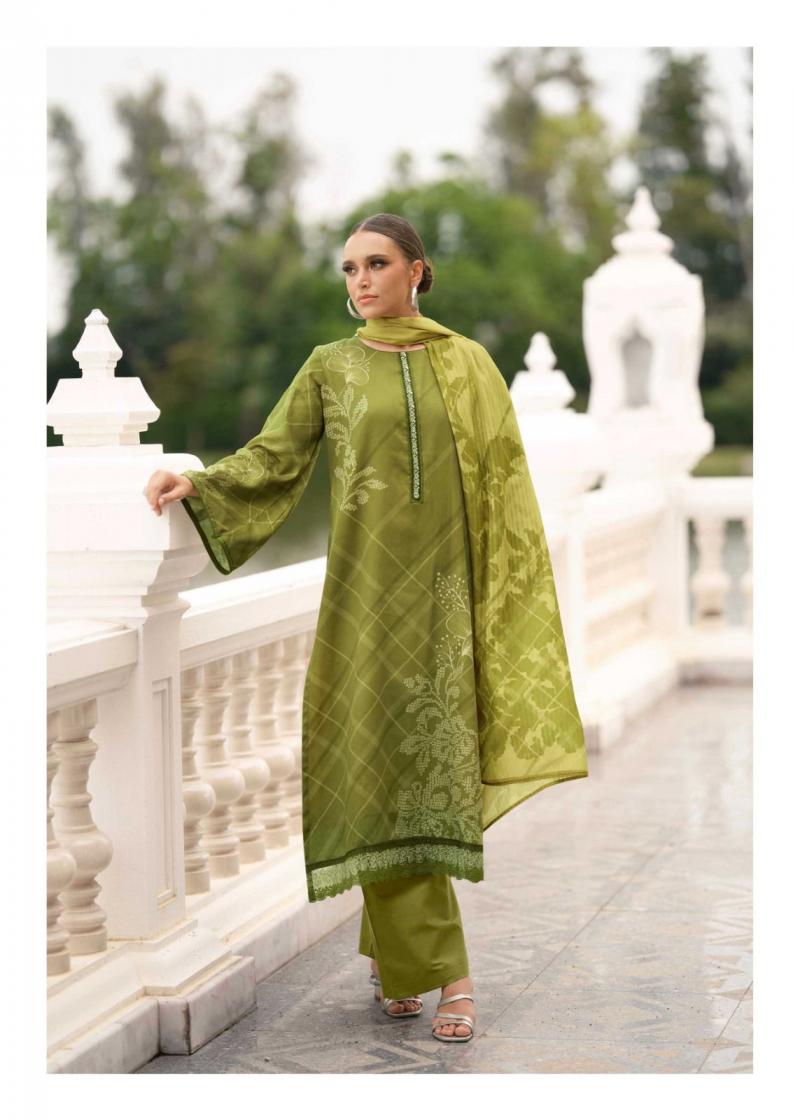 SVA BY THE HERMITAGE SHOP READYMADE STYLISH VISCOSE LAWN BIG SIZE 3PCS DRESS