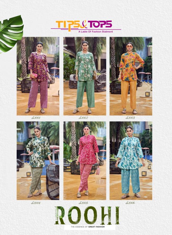 ROOHI BY TIPS & TOPS VETICAN READYMADE AMAZING CO-ORD SET