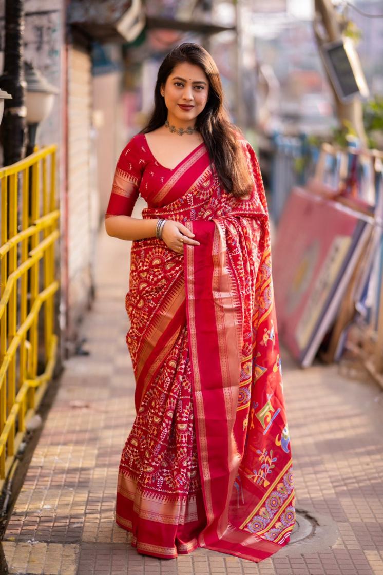 PENCIL CRAPE CASUAL SAREE WHOLESALER 