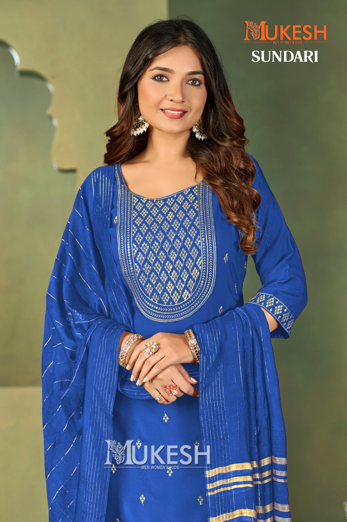 SUNDARI MALAI CRAPE FULL STITCH PLUS SIZE 3PCS DRESS