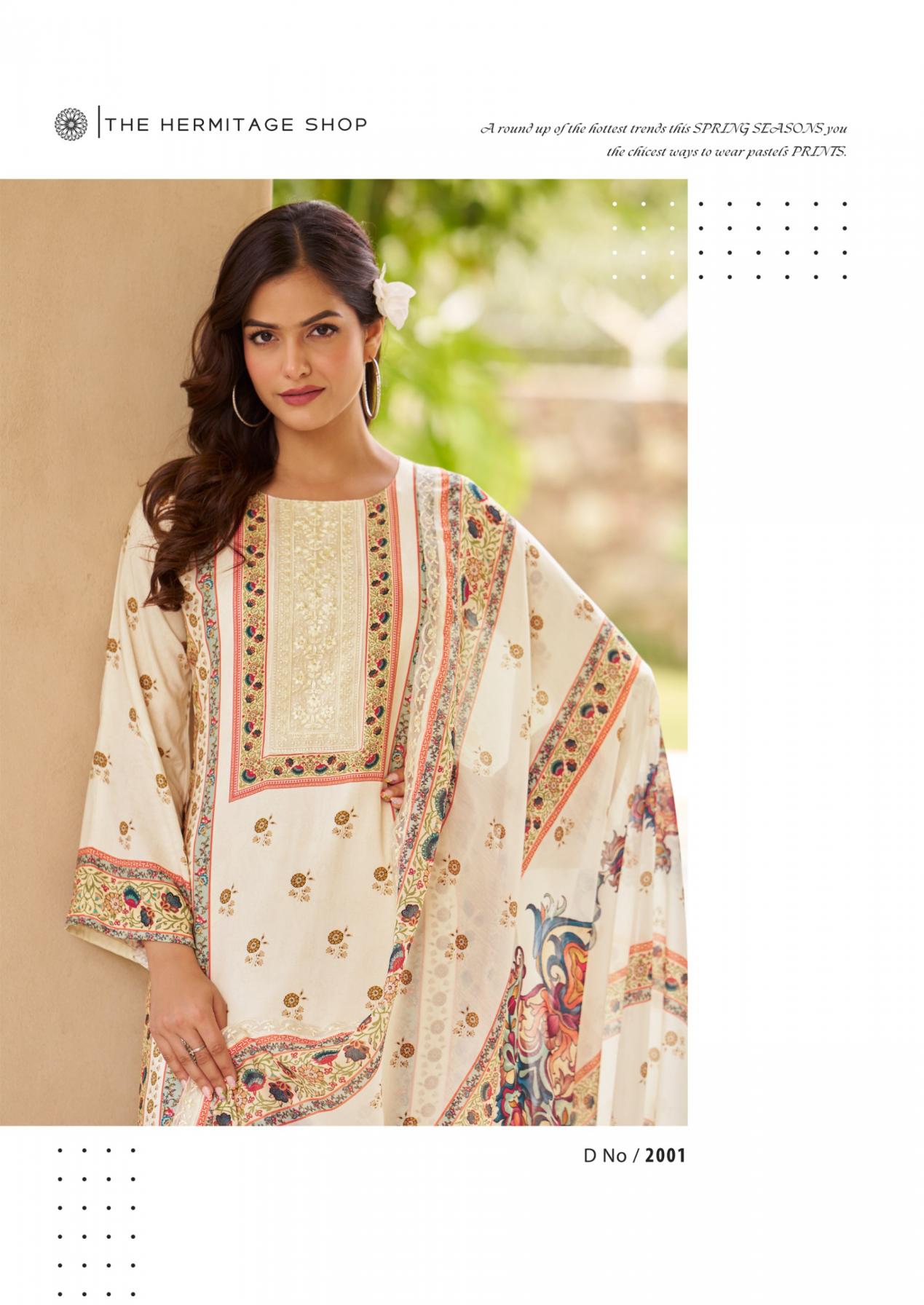 bagh vol 5 by the hermitage shop viscose lawn full stitch pakistani big size 3pcs dress