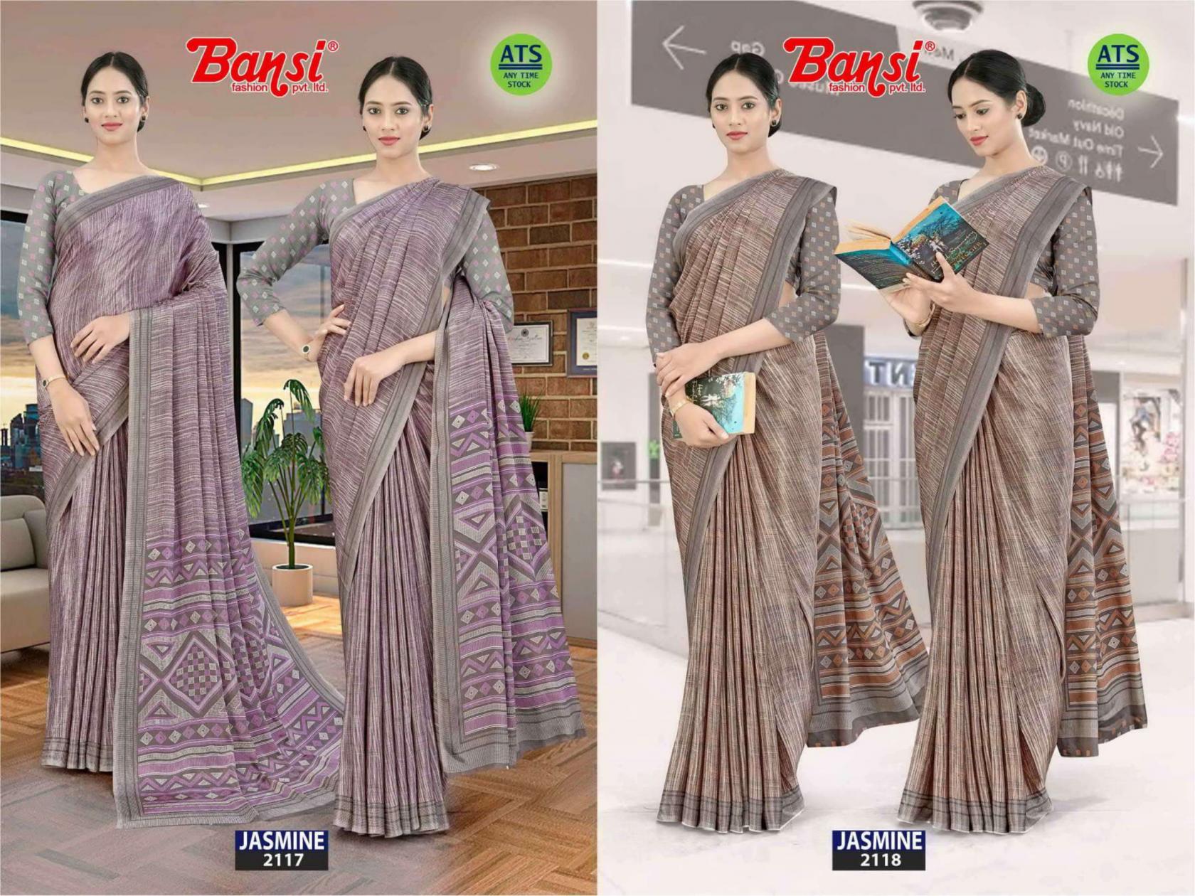 JASMINE BY BANSI TURKEY CASUAL SAREE WHOLESALER 